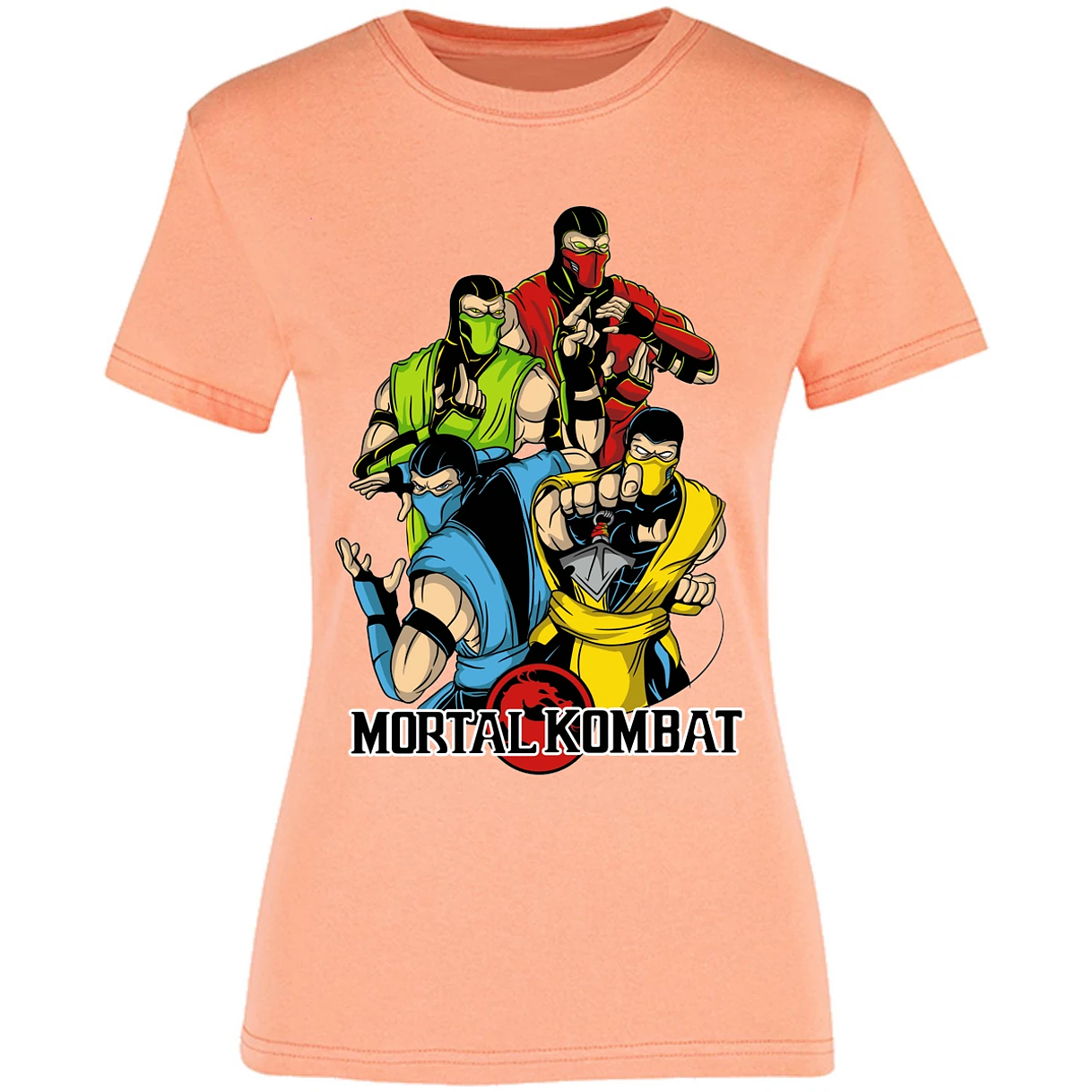 Blusa Mortal Kombat Ninjas Mortal Kombat Blusa para Mujer 1