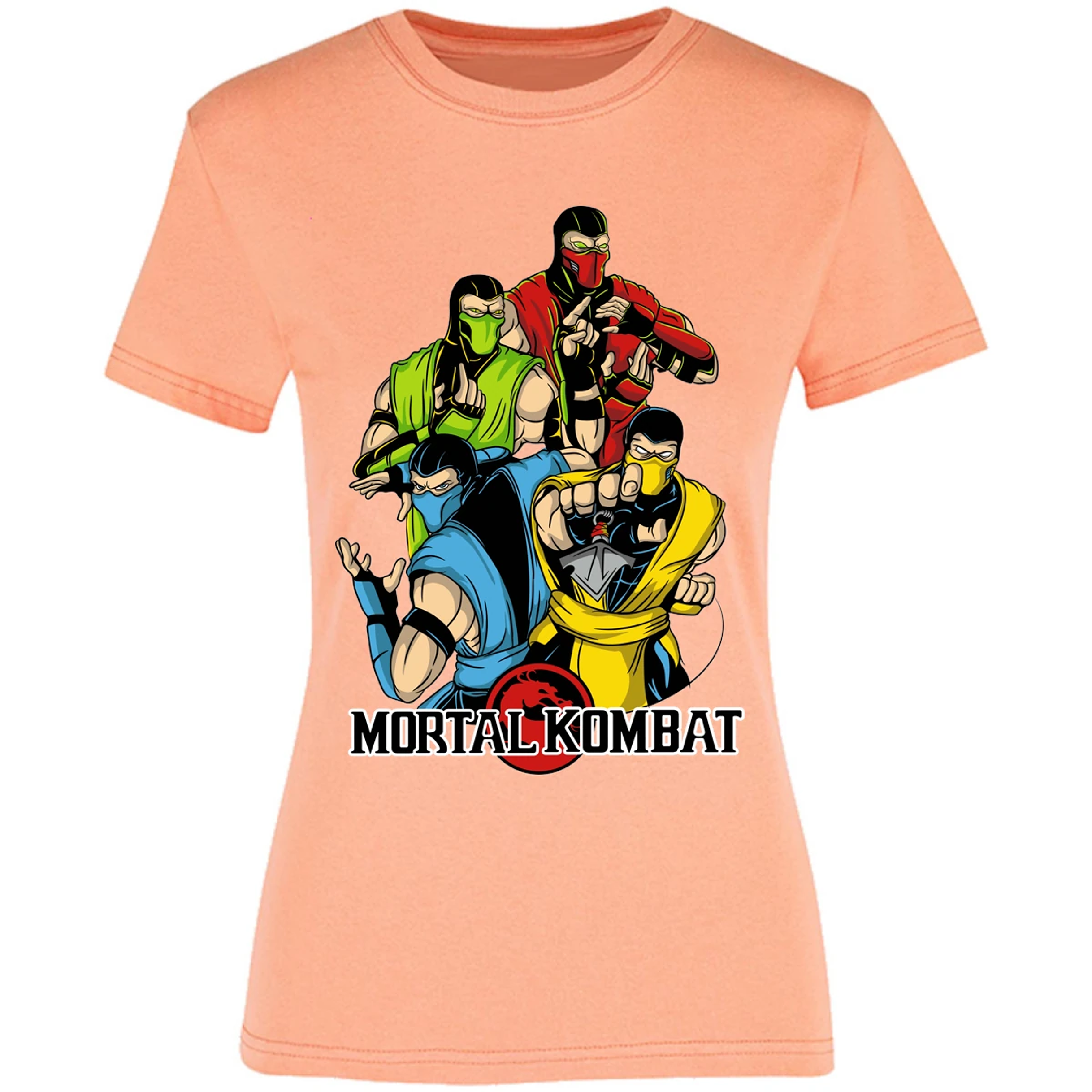 Blusa Mortal Kombat Ninjas Mortal Kombat Blusa para Mujer 1