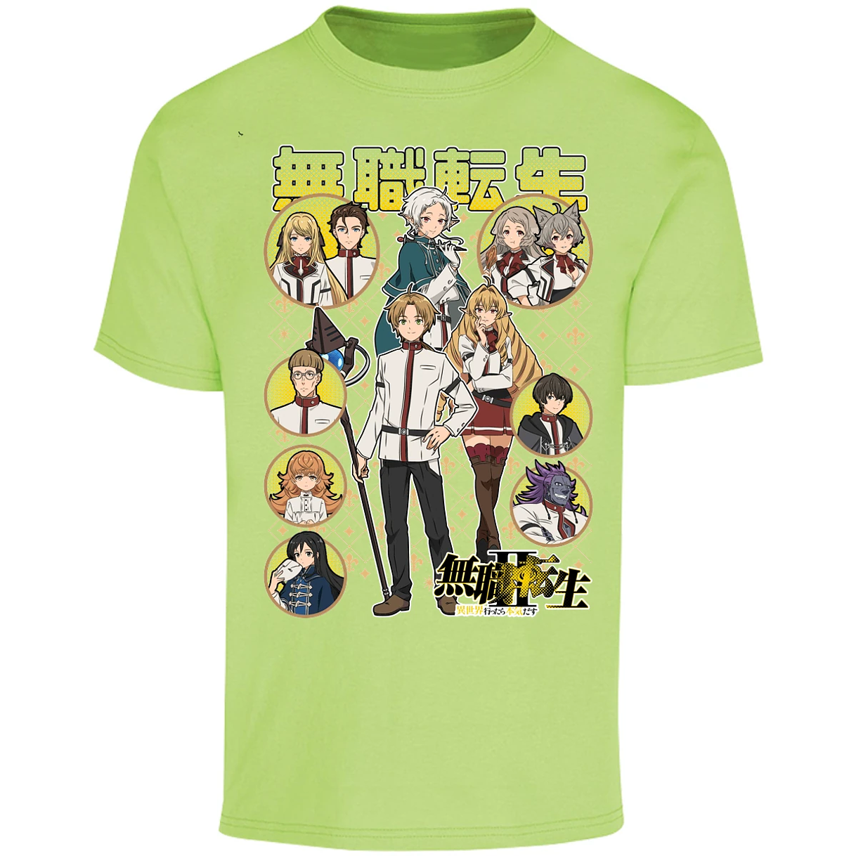 Playera Mushoku Tensei Mushoku Tensei Anime para Adulto 14