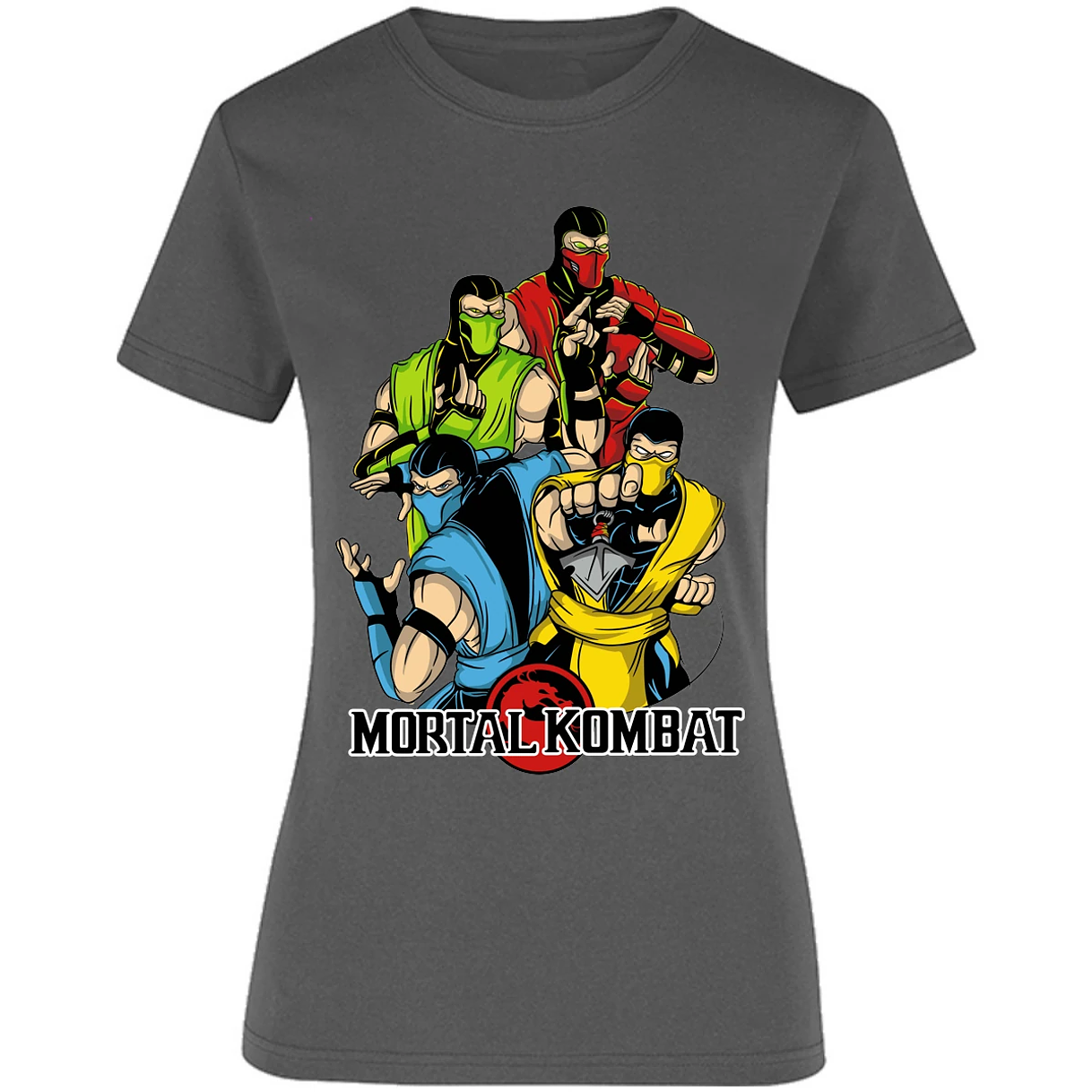 Blusa Mortal Kombat Ninjas Mortal Kombat Blusa para Mujer 12