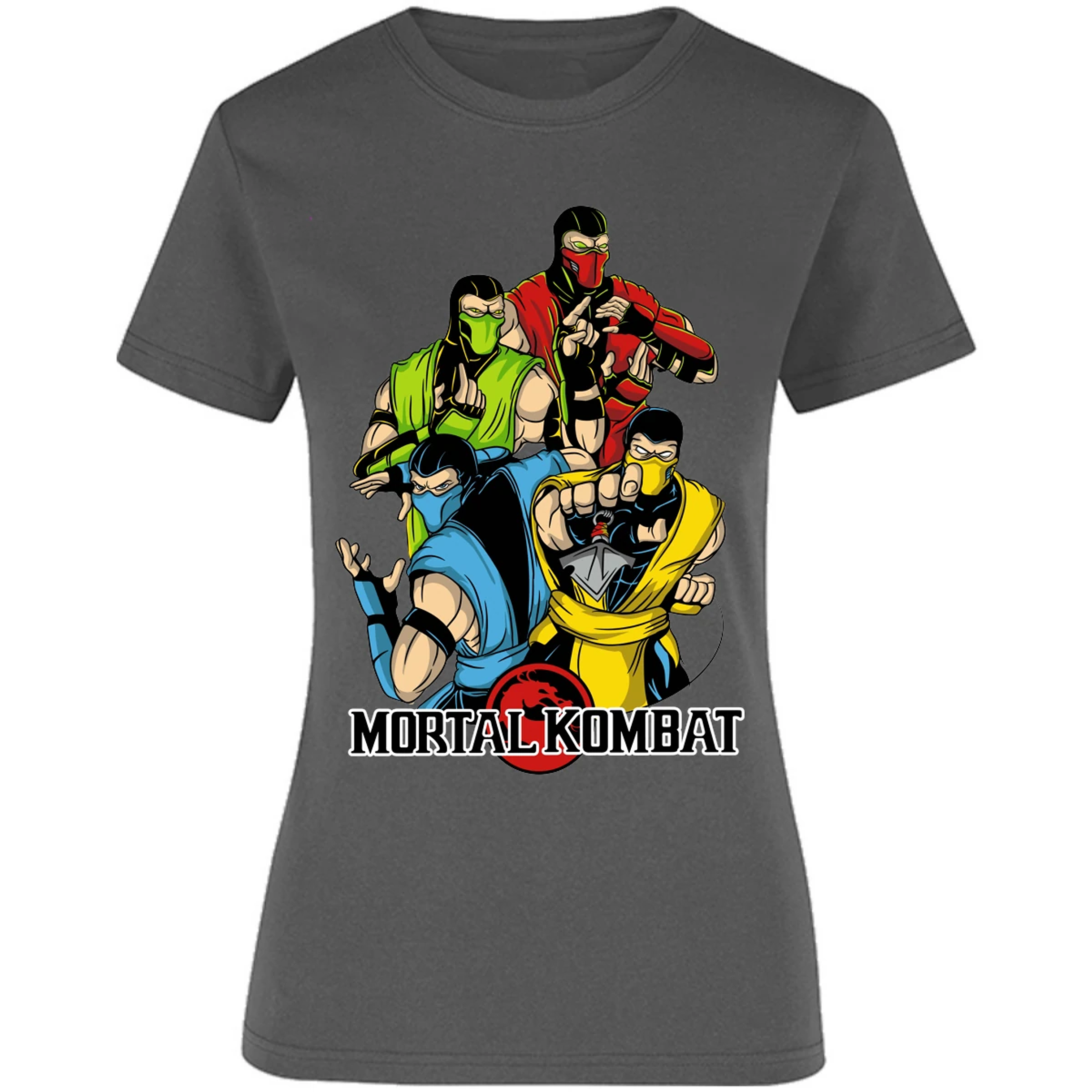 Blusa Mortal Kombat Ninjas Mortal Kombat Blusa para Mujer 12