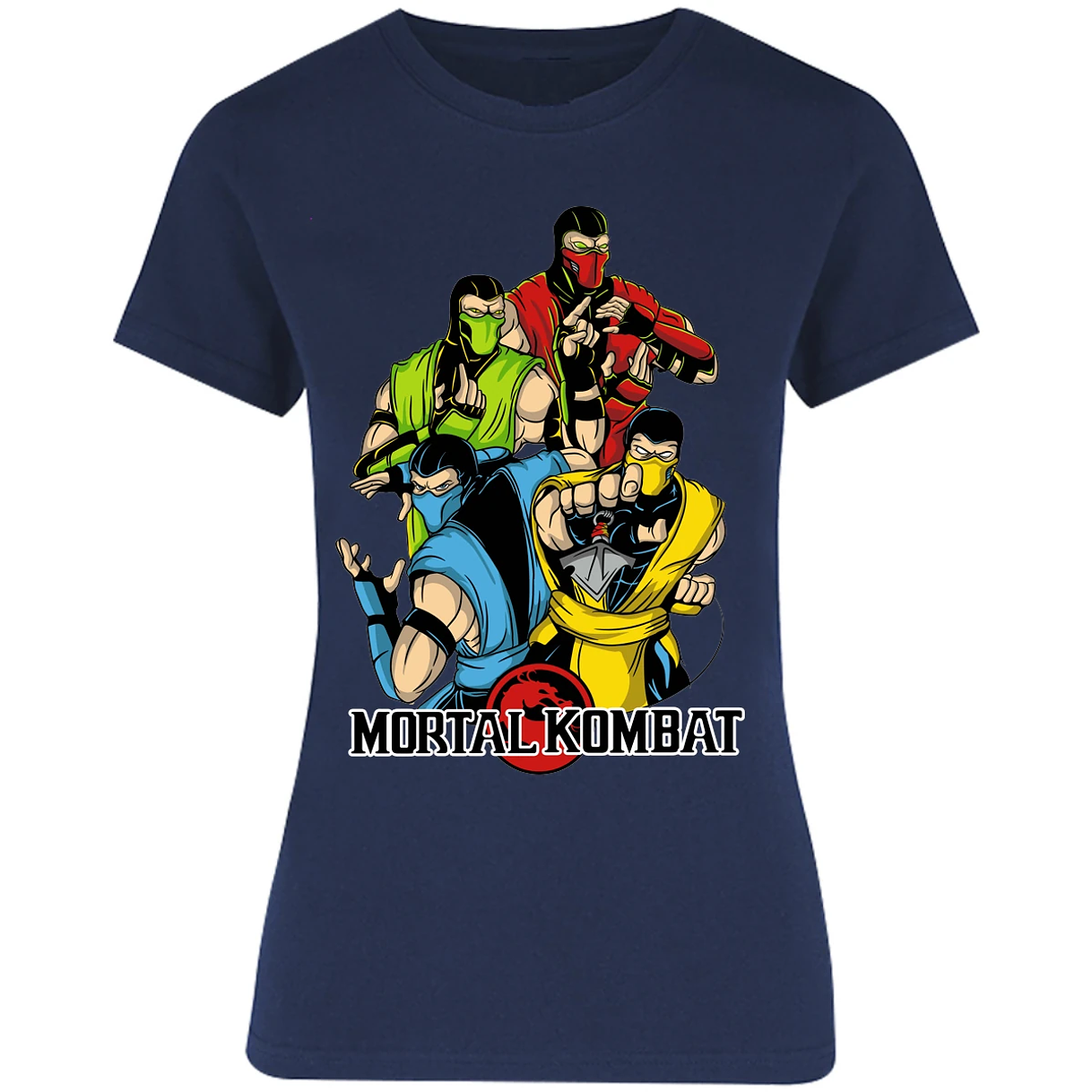 Blusa Mortal Kombat Ninjas Mortal Kombat Blusa para Mujer 3