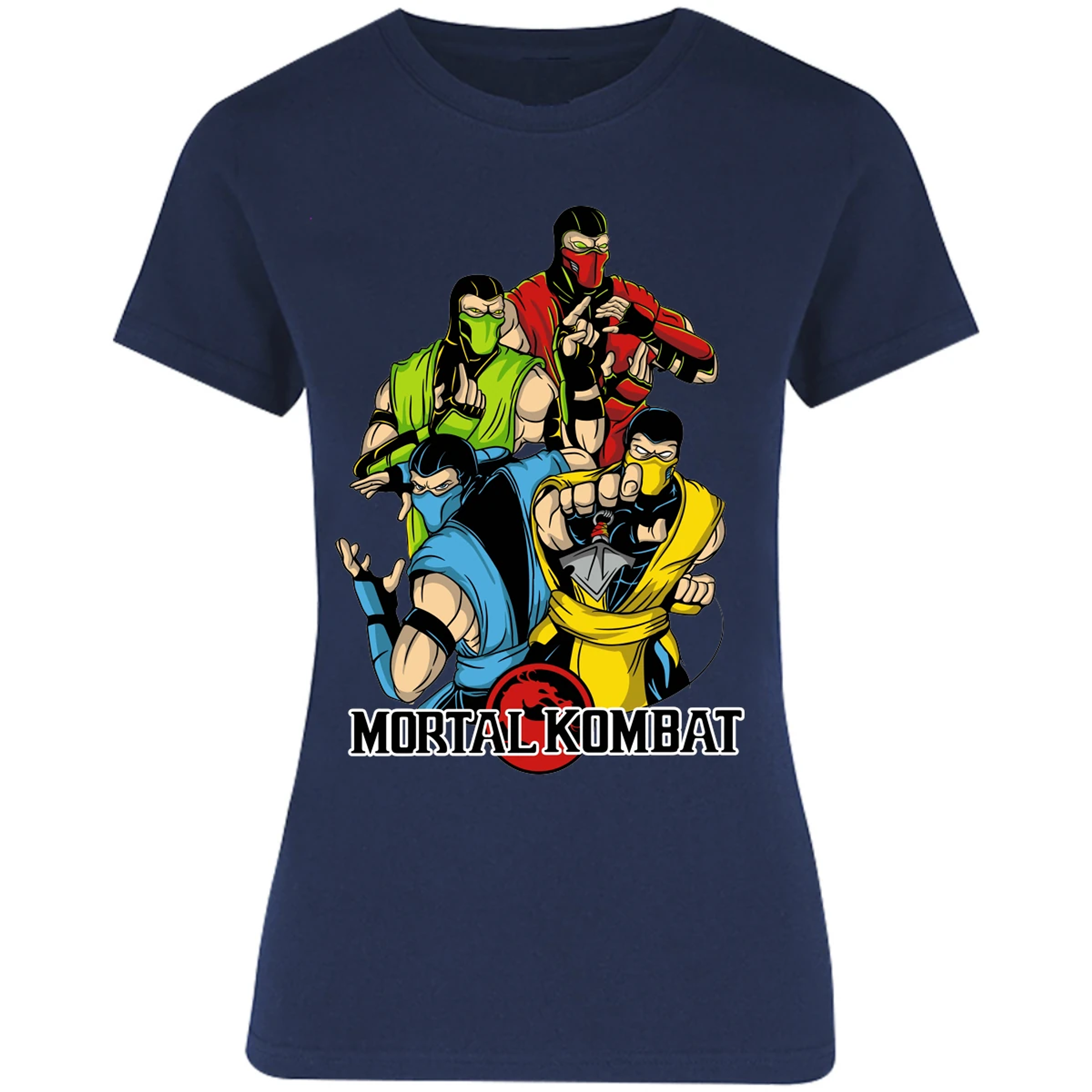 Blusa Mortal Kombat Ninjas Mortal Kombat Blusa para Mujer 3