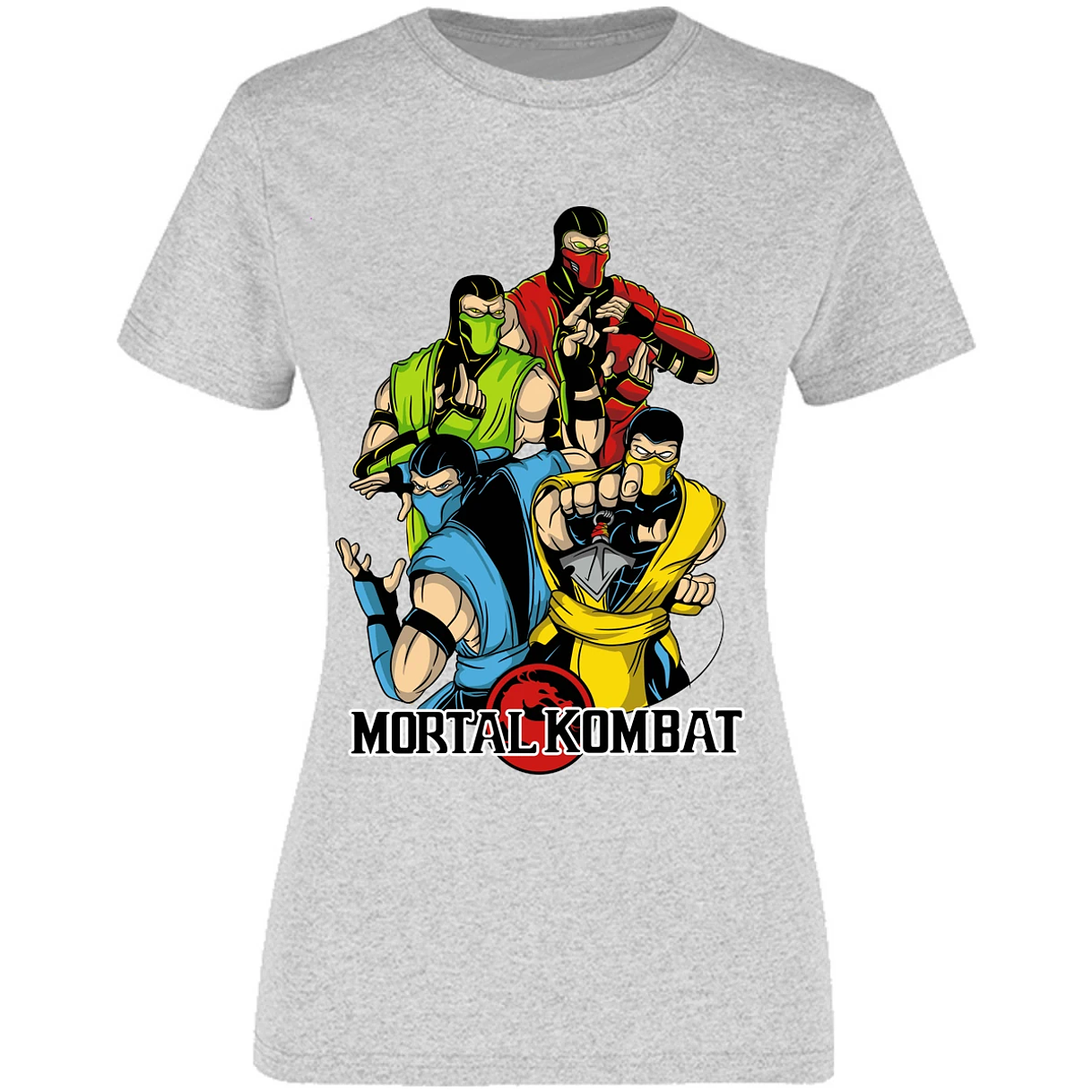Blusa Mortal Kombat Ninjas Mortal Kombat Blusa para Mujer 7