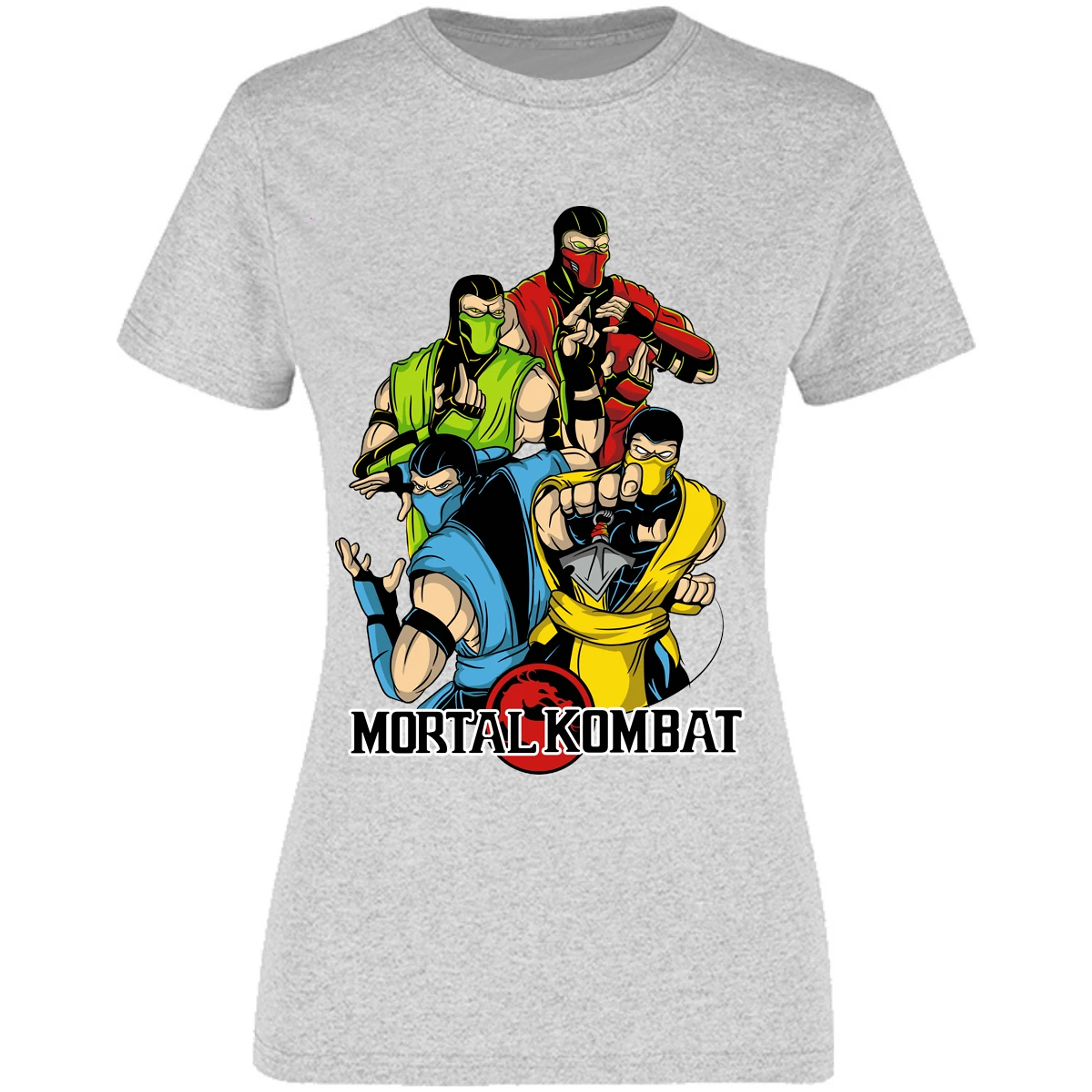 Blusa Mortal Kombat Ninjas Mortal Kombat Blusa para Mujer 7
