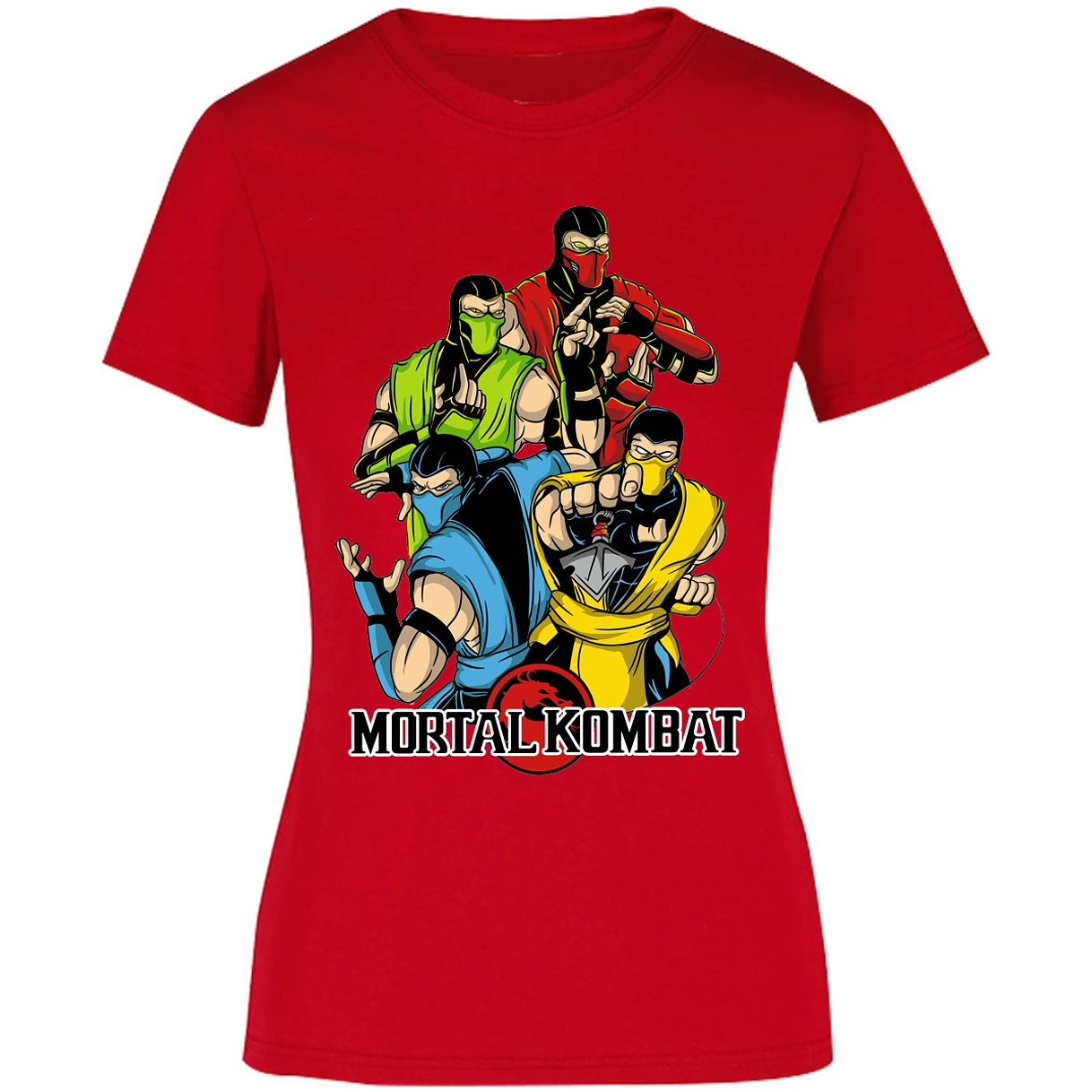 Blusa Mortal Kombat Ninjas Mortal Kombat Blusa para Mujer 4
