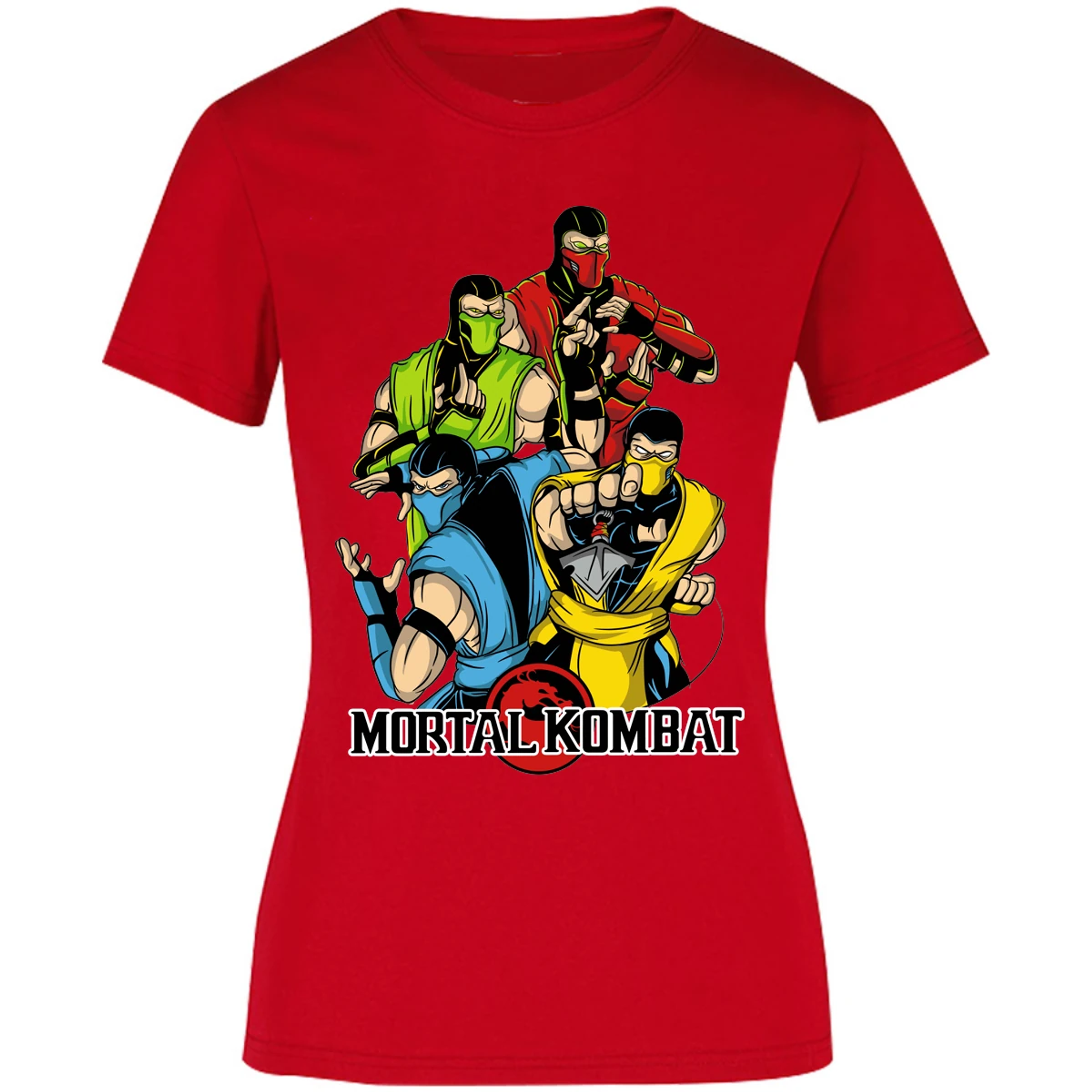Blusa Mortal Kombat Ninjas Mortal Kombat Blusa para Mujer 4