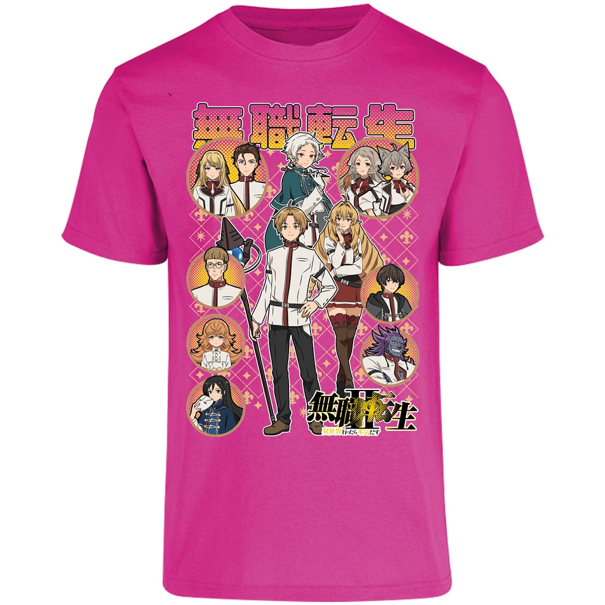 Playera Mushoku Tensei Mushoku Tensei Anime para Adulto 16