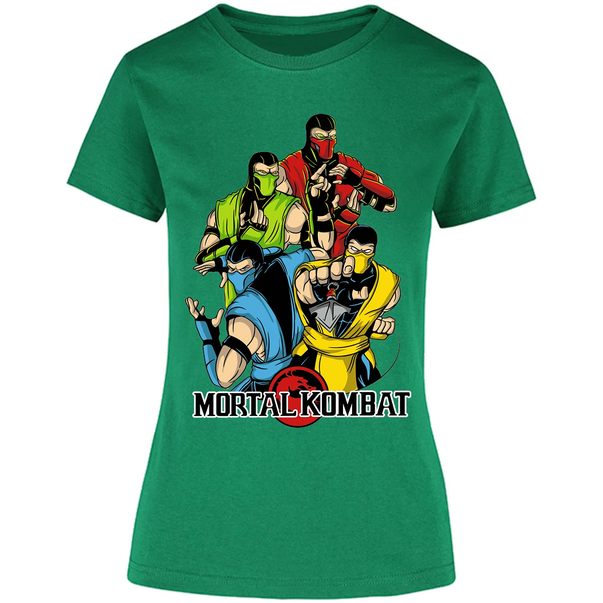 Blusa Mortal Kombat Ninjas Mortal Kombat Blusa para Mujer 10