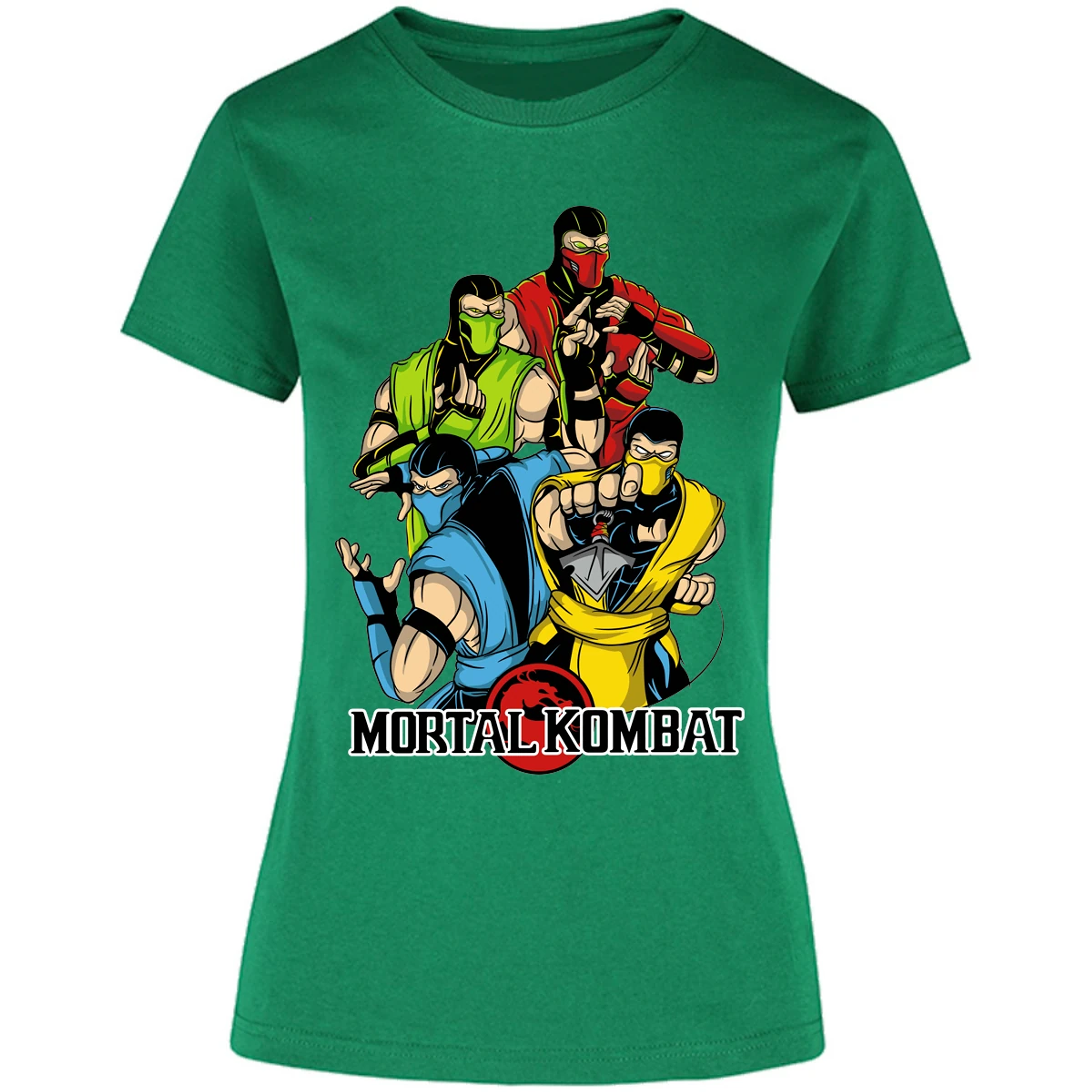 Blusa Mortal Kombat Ninjas Mortal Kombat Blusa para Mujer 10