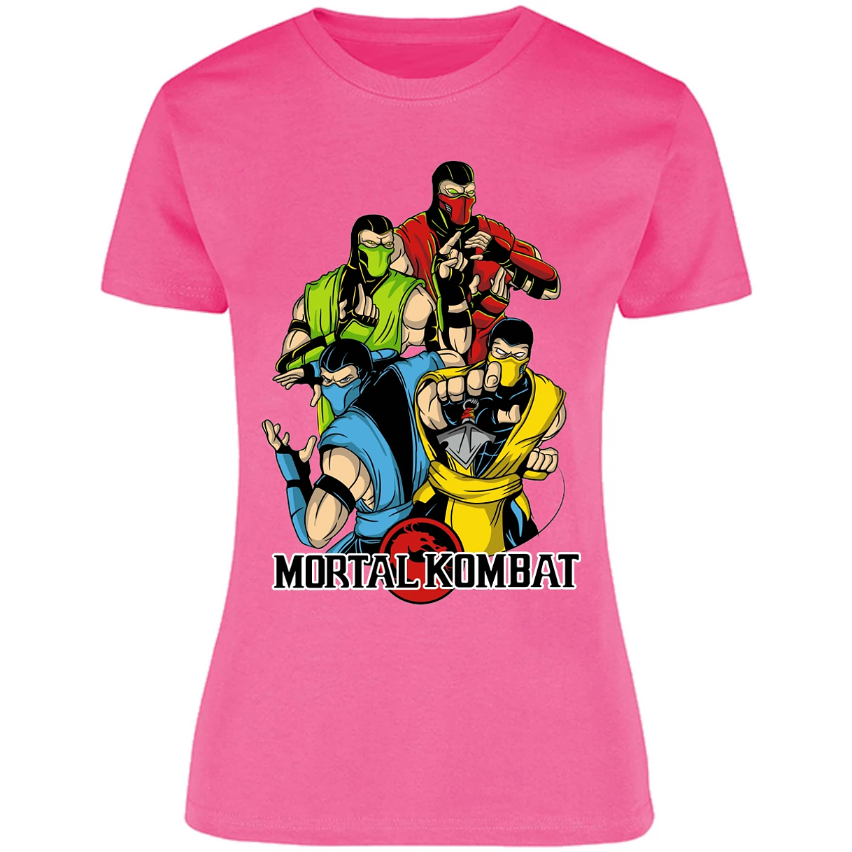 Blusa Mortal Kombat Ninjas Mortal Kombat Blusa para Mujer 11