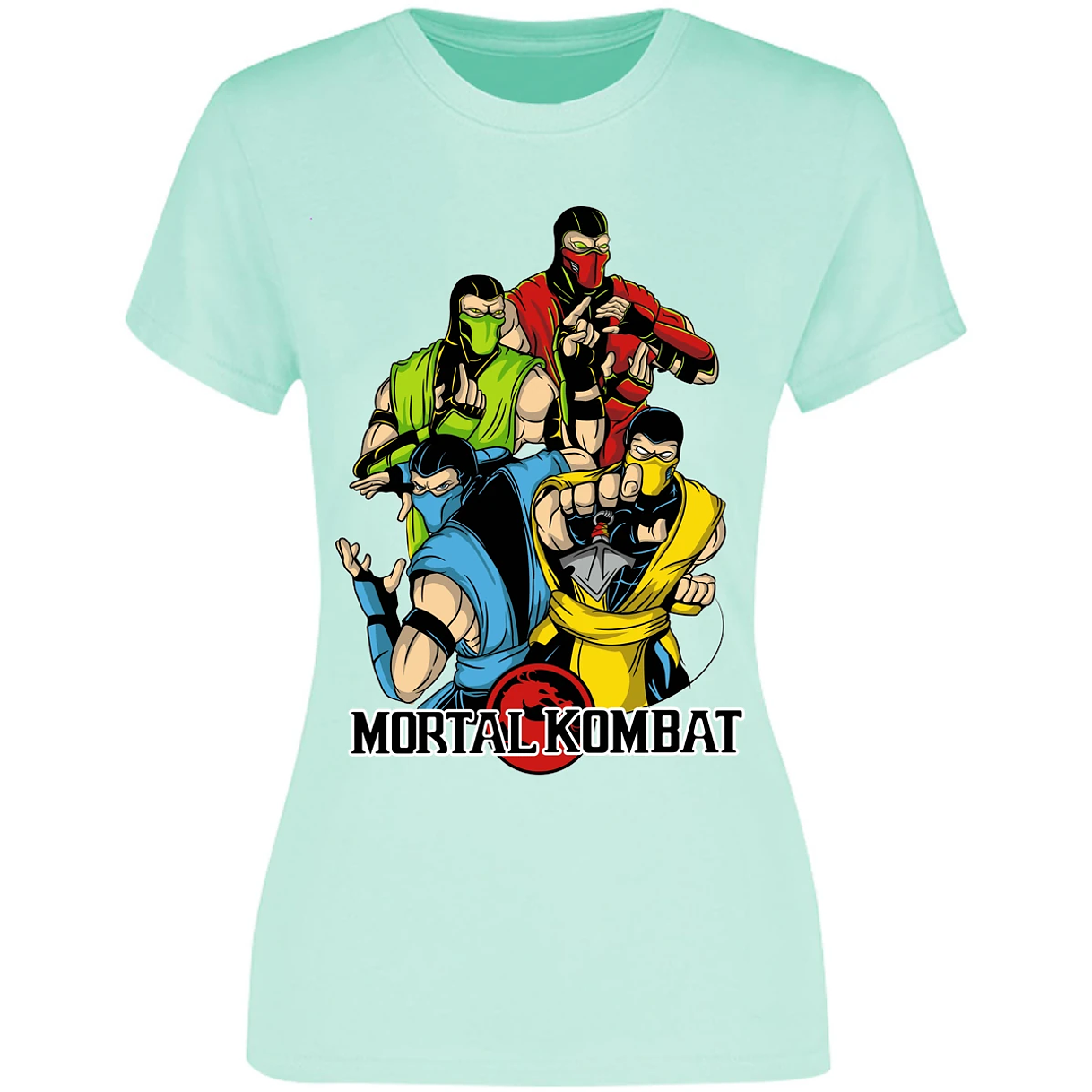 Blusa Mortal Kombat Ninjas Mortal Kombat Blusa para Mujer 13