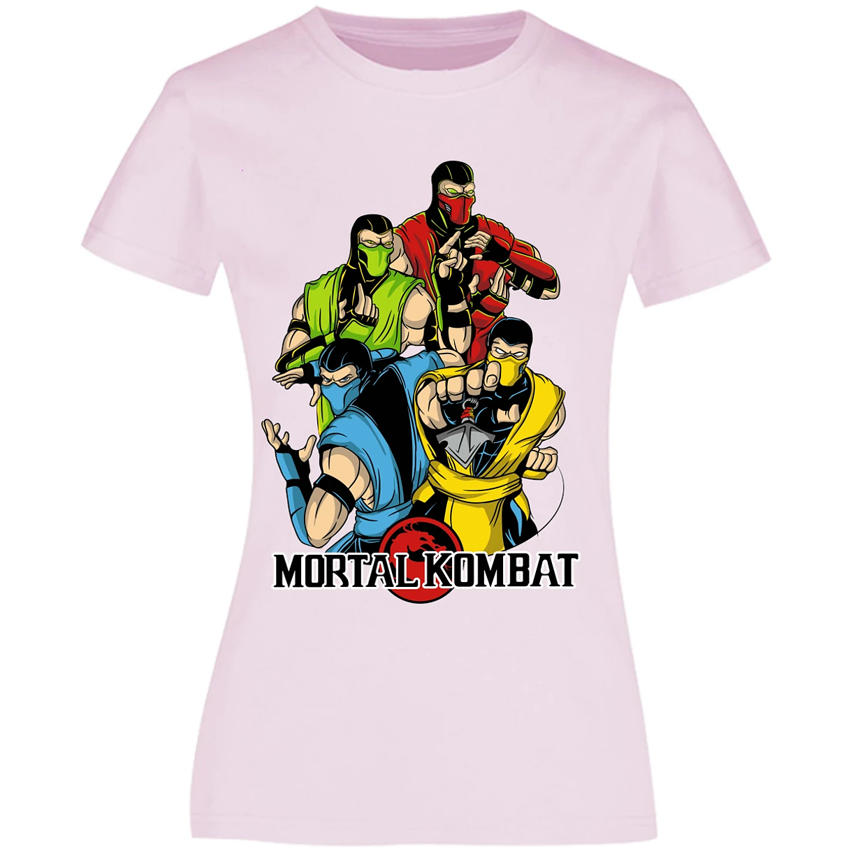Blusa Mortal Kombat Ninjas Mortal Kombat Blusa para Mujer 14