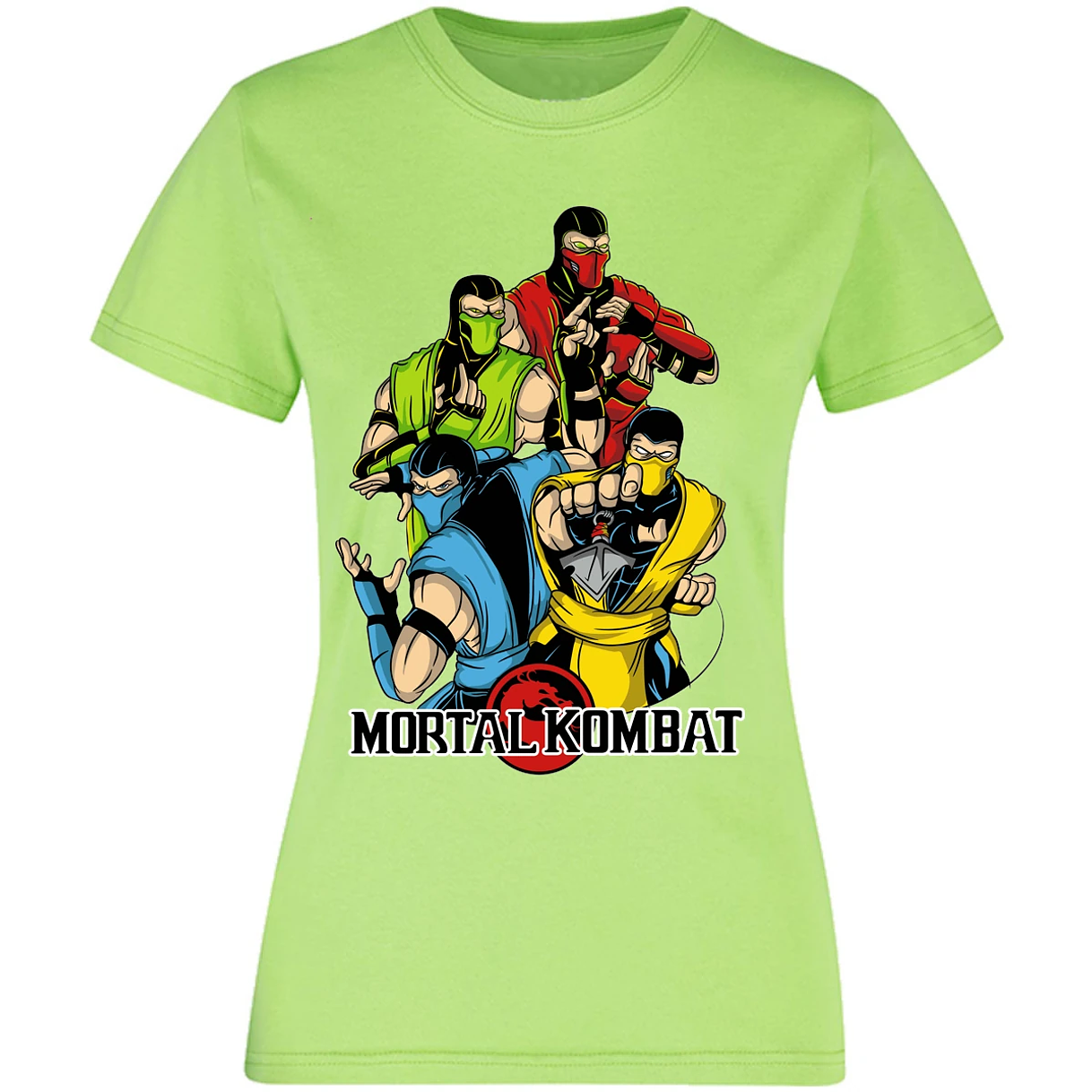 Blusa Mortal Kombat Ninjas Mortal Kombat Blusa para Mujer 16