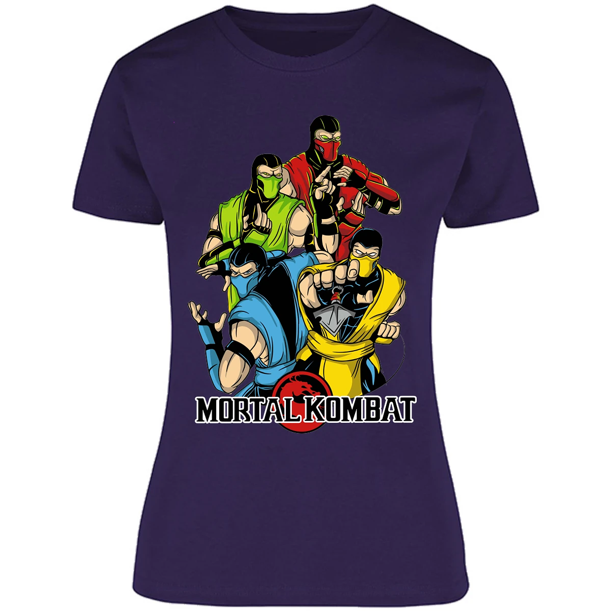 Blusa Mortal Kombat Ninjas Mortal Kombat Blusa para Mujer 17