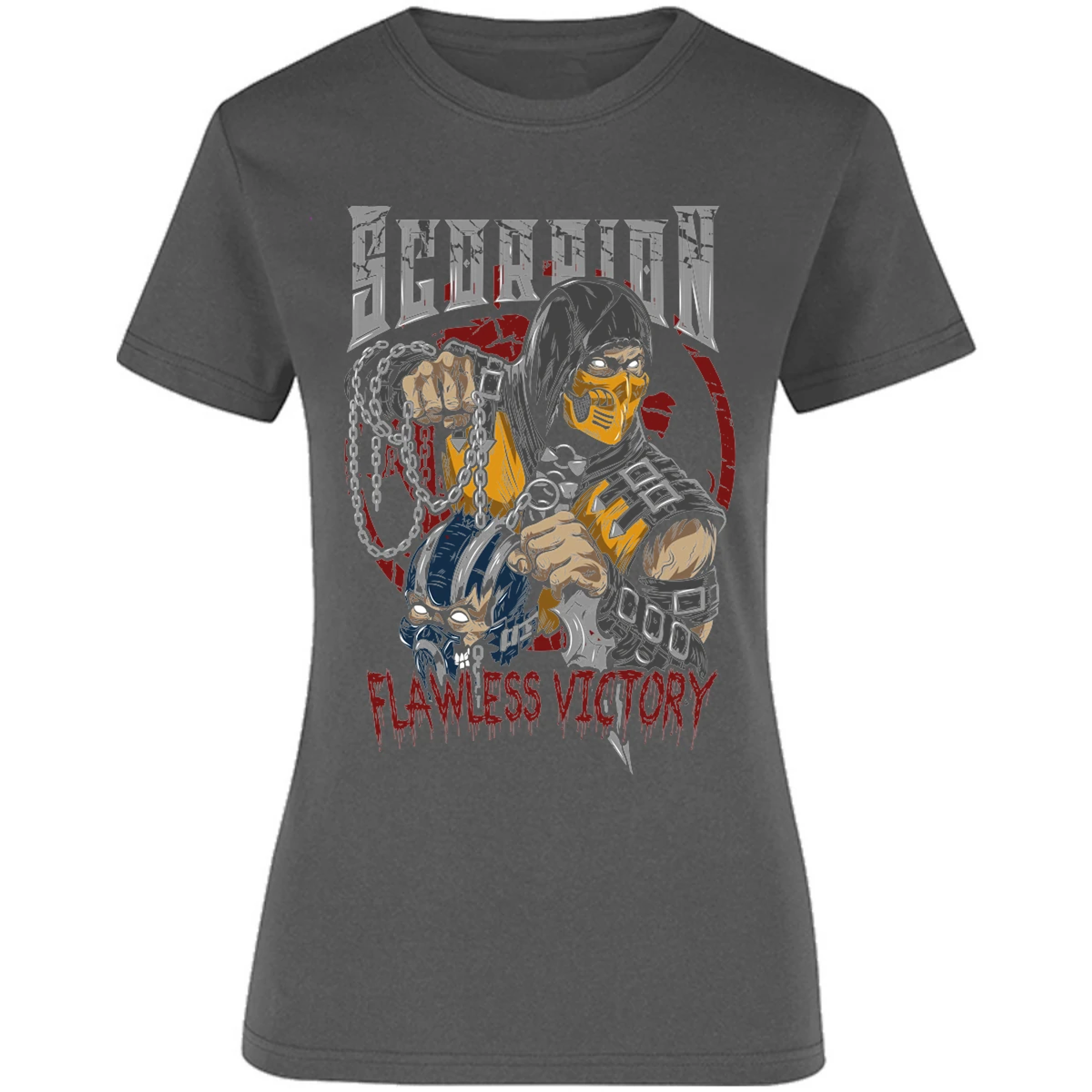 Blusa Mortal Kombat Scorpion Mortal Kombat Blusa para Mujer 3