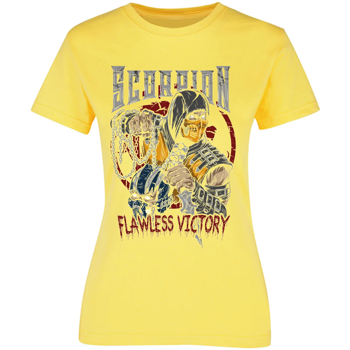 Blusa Mortal Kombat Scorpion Mortal Kombat Blusa para Mujer 2