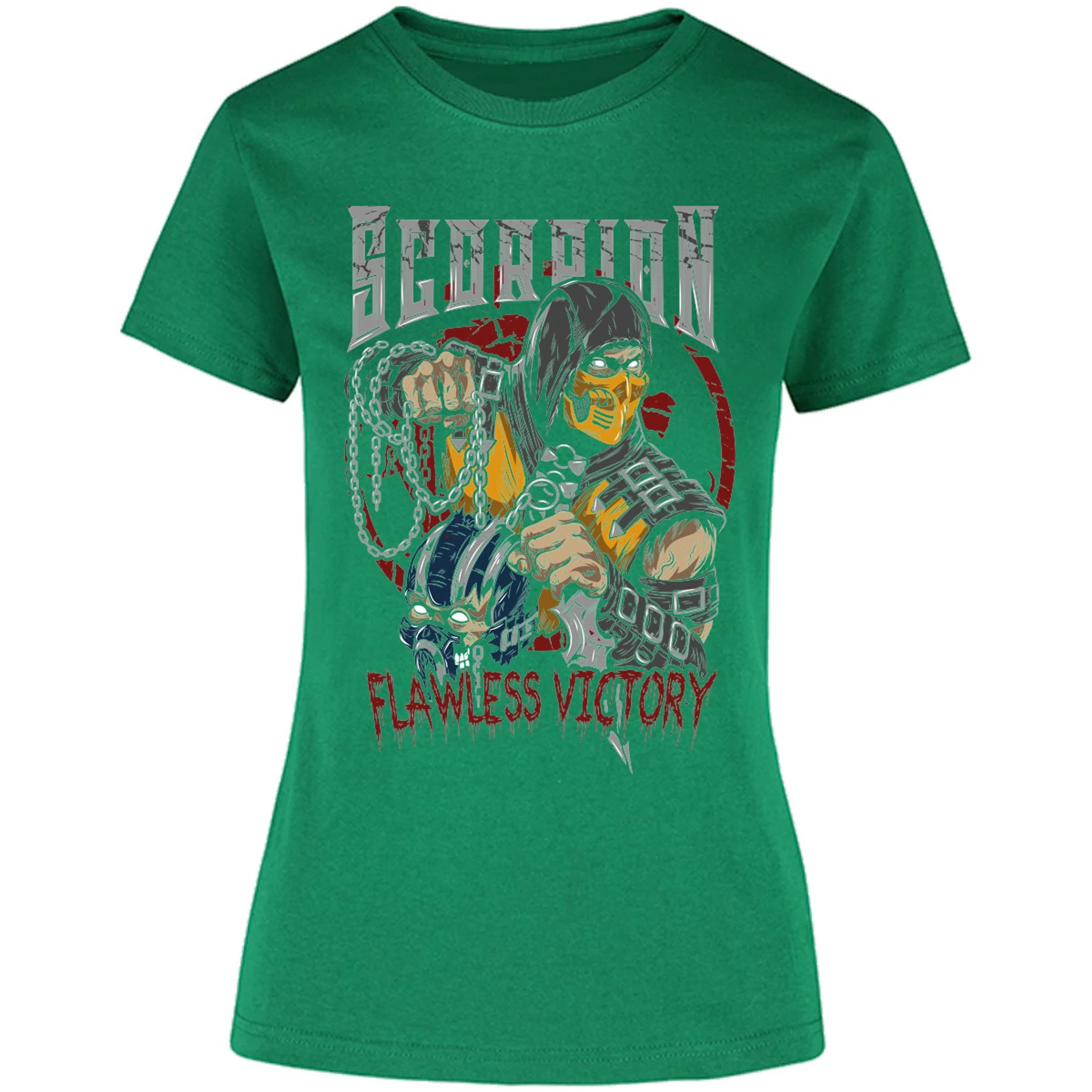 Blusa Mortal Kombat Scorpion Mortal Kombat Blusa para Mujer 4