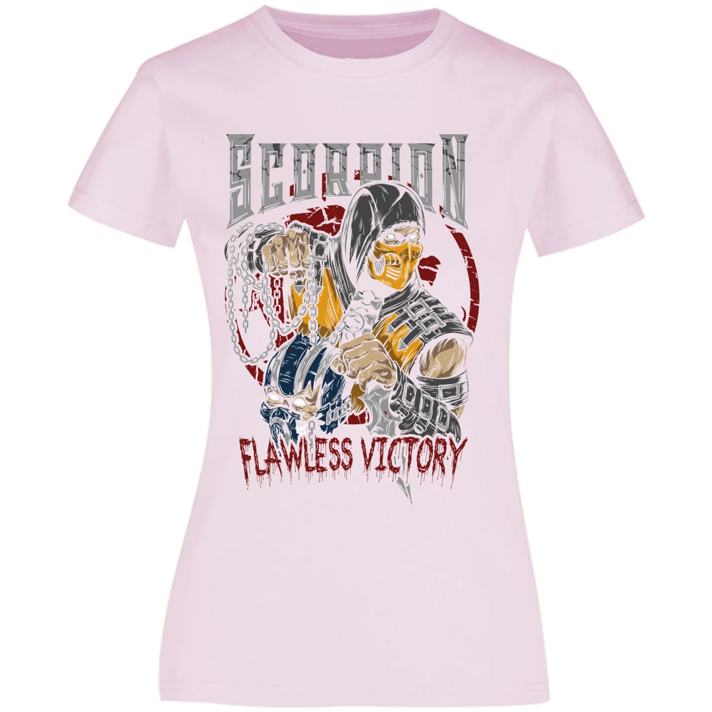 Blusa Mortal Kombat Scorpion Mortal Kombat Blusa para Mujer 5