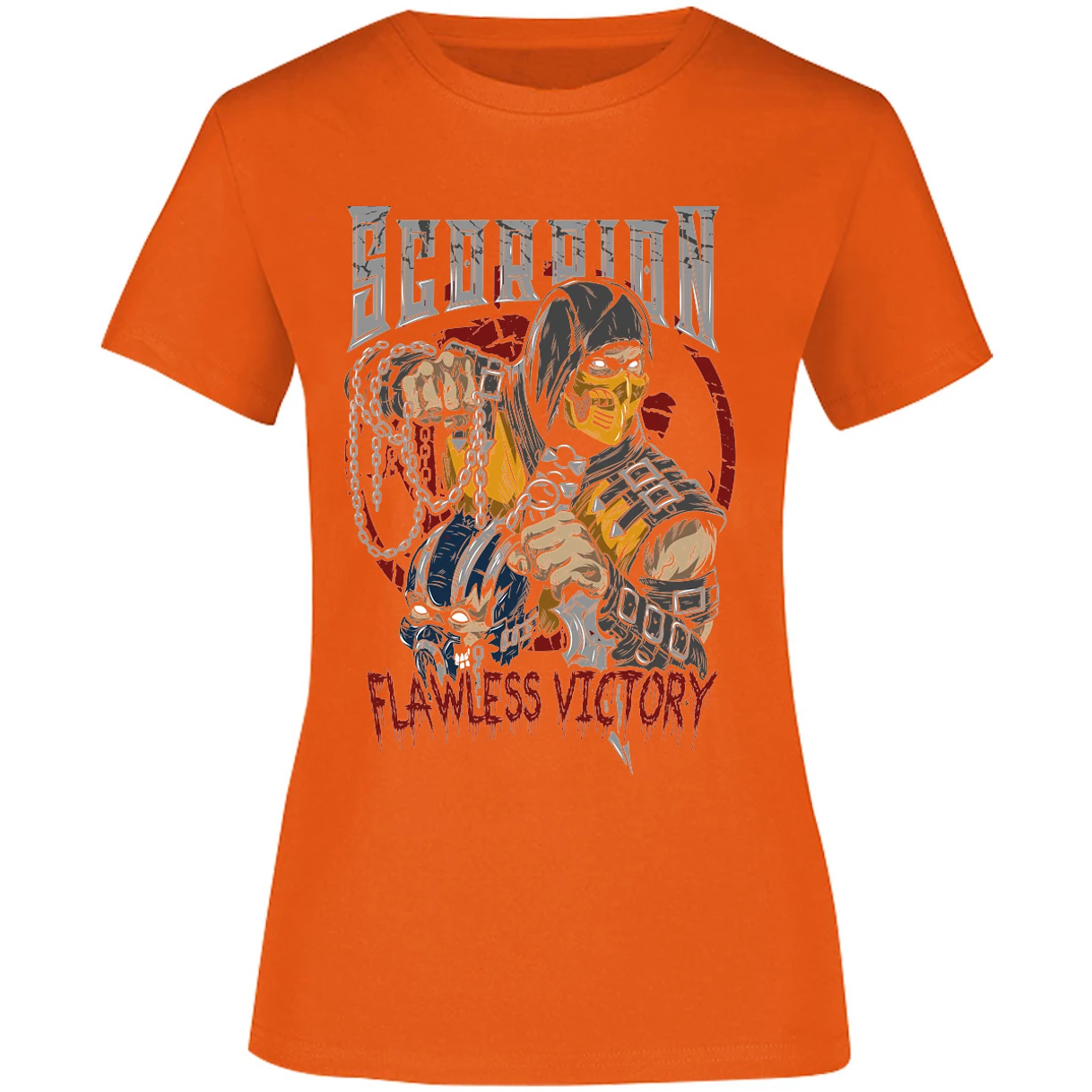 Blusa Mortal Kombat Scorpion Mortal Kombat Blusa para Mujer 7