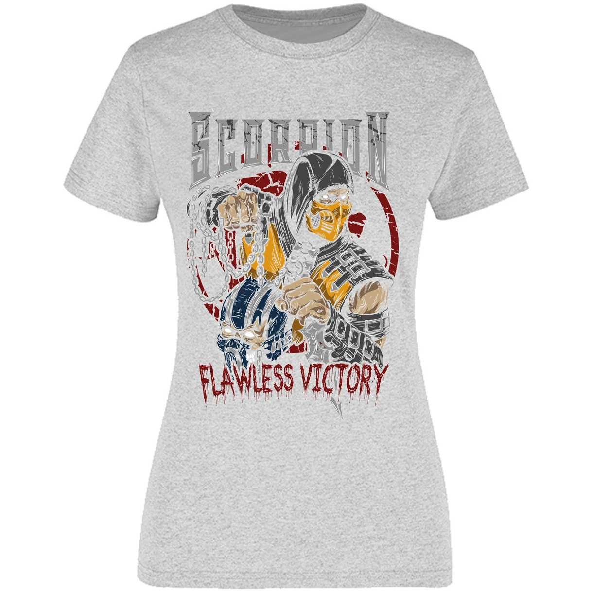 Blusa Mortal Kombat Scorpion Mortal Kombat Blusa para Mujer 14