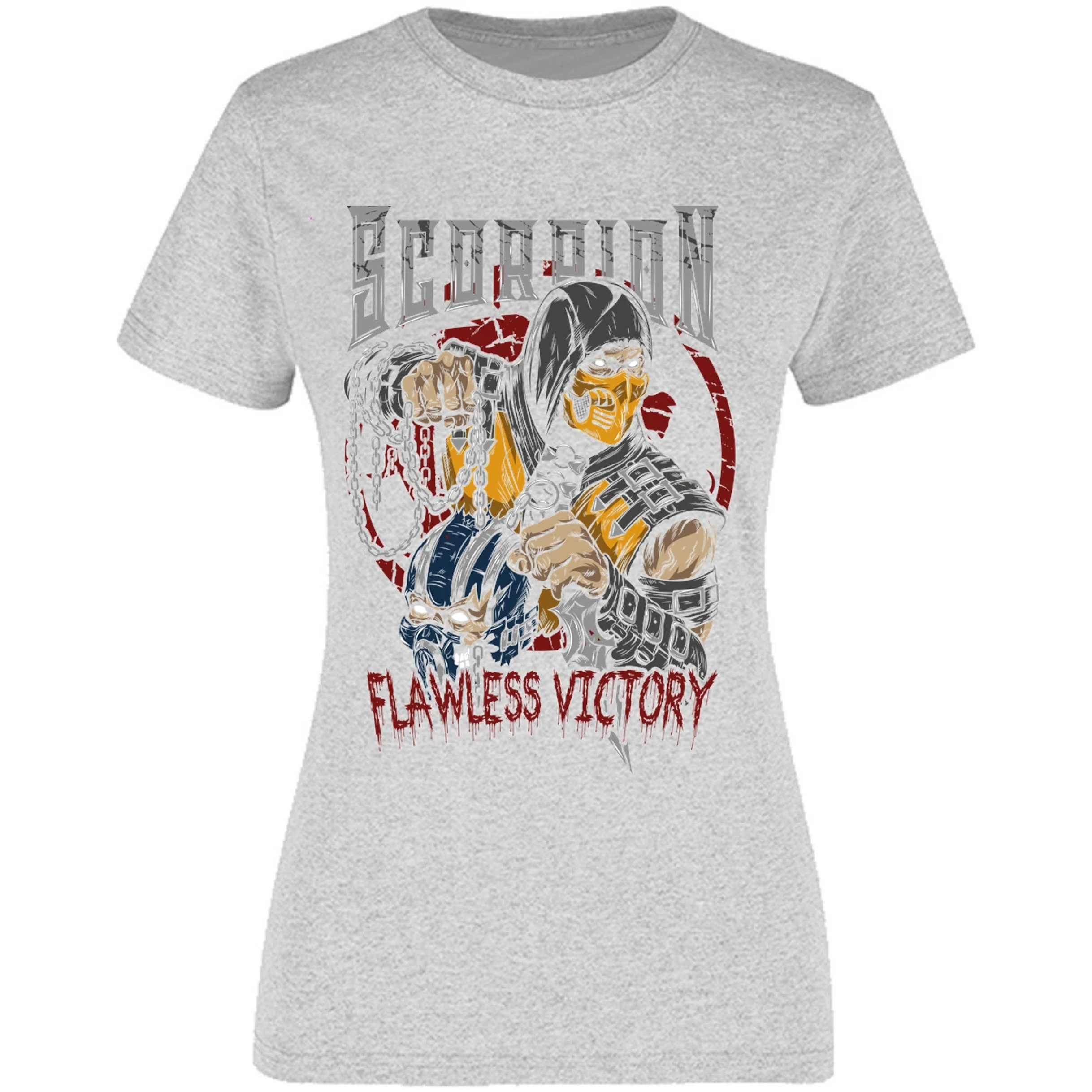 Blusa Mortal Kombat Scorpion Mortal Kombat Blusa para Mujer 14