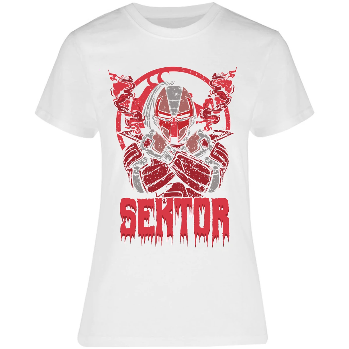 Blusa Mortal Kombat Sektor Mortal Kombat Blusa para Mujer 5