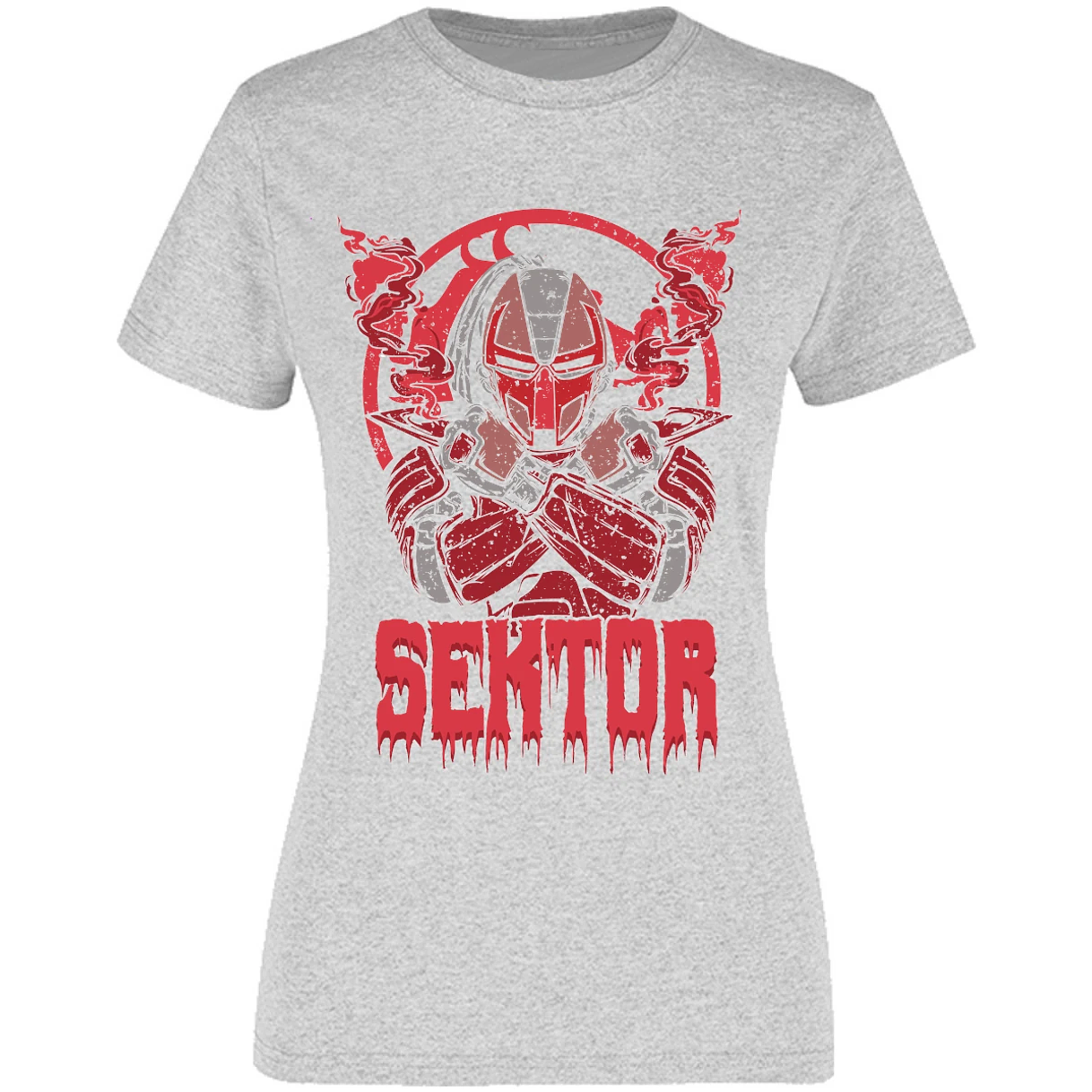 Blusa Mortal Kombat Sektor Mortal Kombat Blusa para Mujer 2