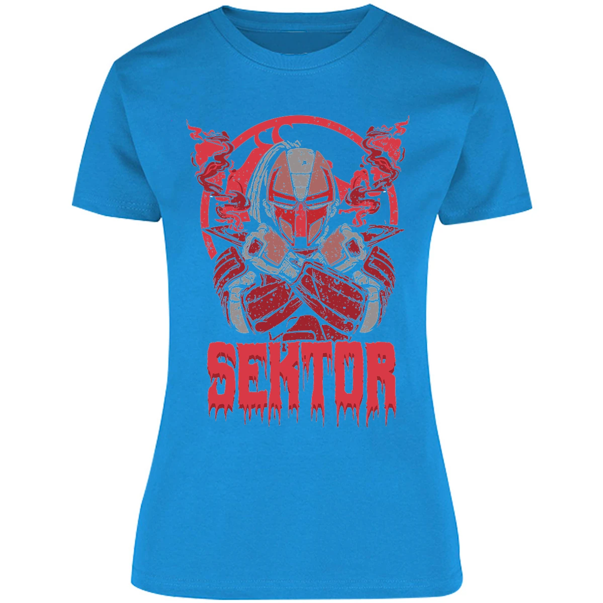 Blusa Mortal Kombat Sektor Mortal Kombat Blusa para Mujer 4