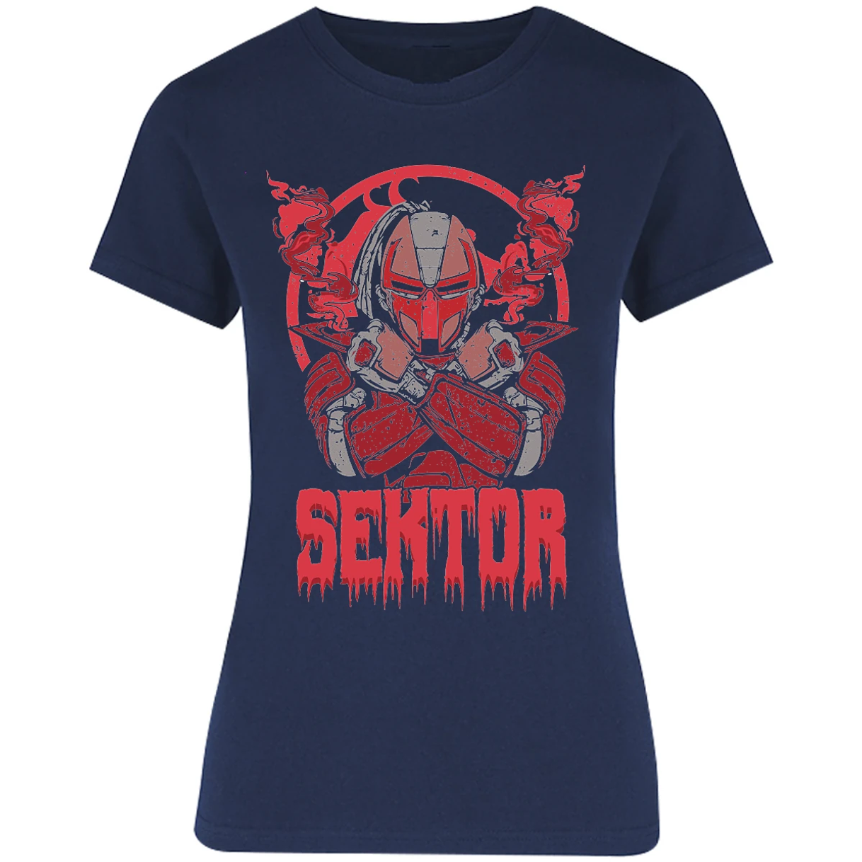Blusa Mortal Kombat Sektor Mortal Kombat Blusa para Mujer 7