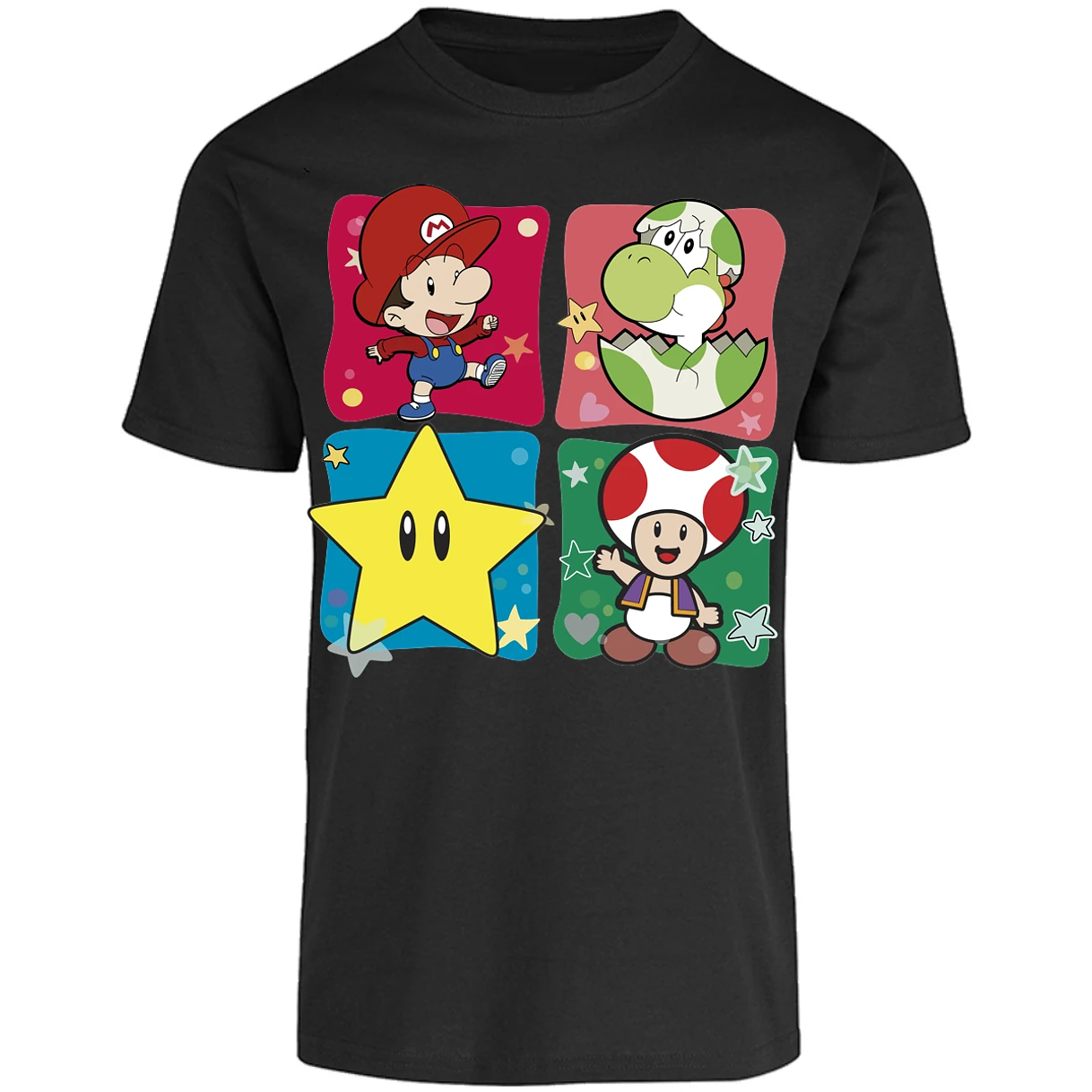 Playera Mario Bros Baby Mario para Adulto 1