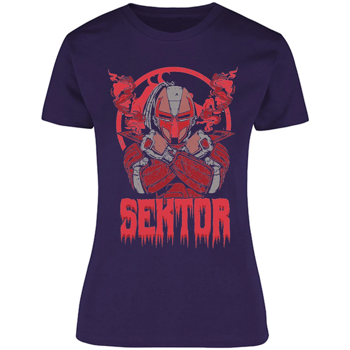 Blusa Mortal Kombat Sektor Mortal Kombat Blusa para Mujer 9