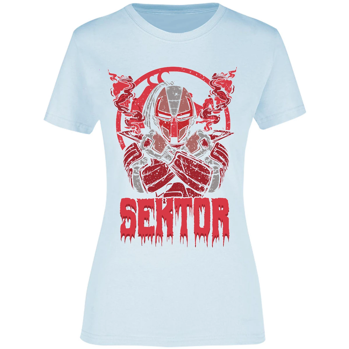 Blusa Mortal Kombat Sektor Mortal Kombat Blusa para Mujer 10