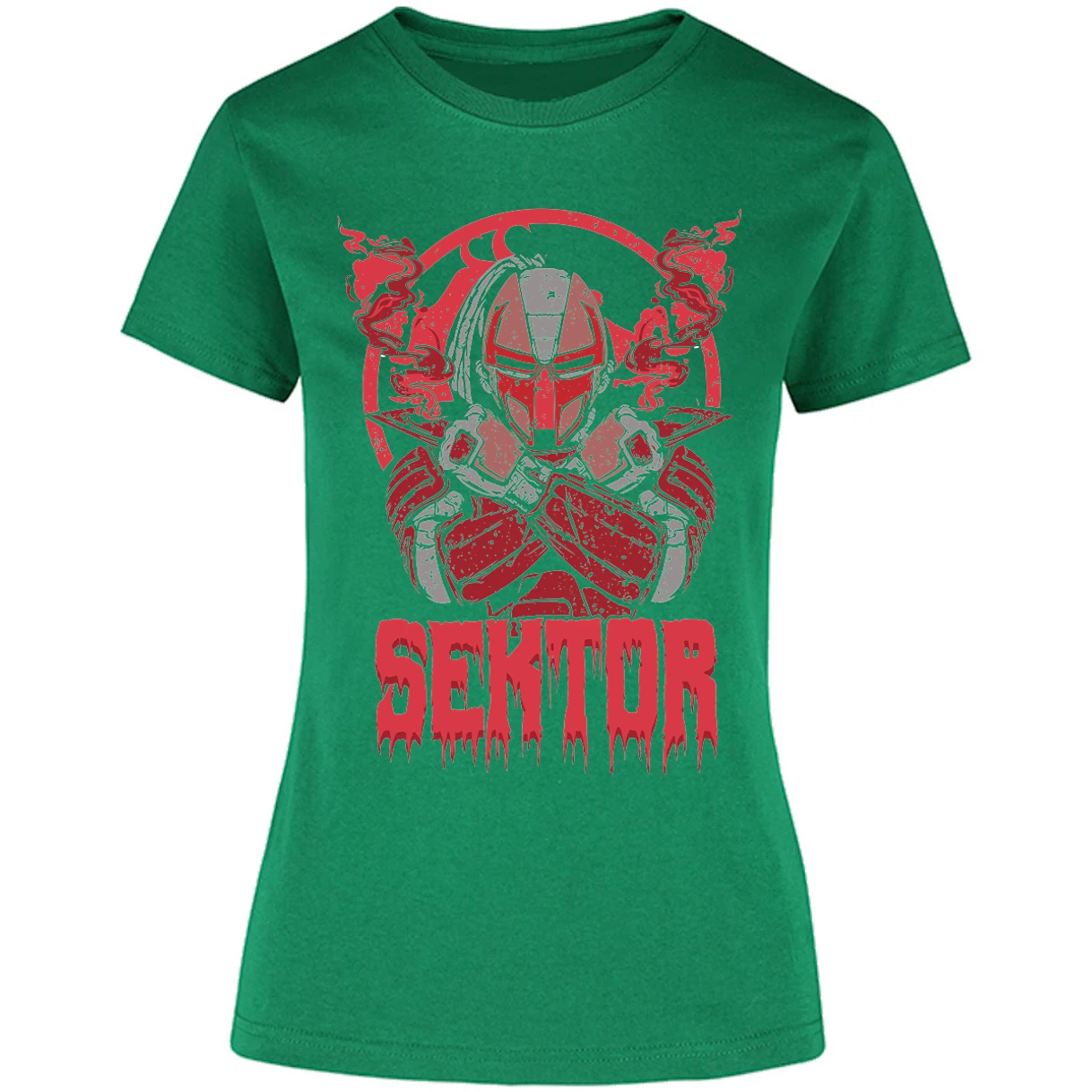 Blusa Mortal Kombat Sektor Mortal Kombat Blusa para Mujer 12