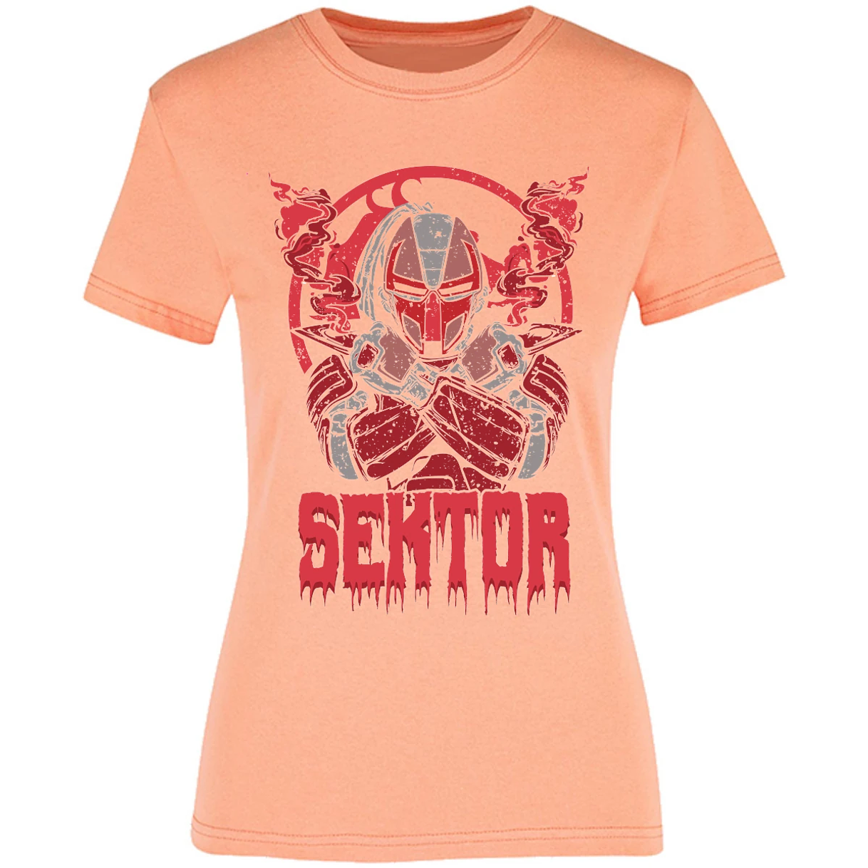 Blusa Mortal Kombat Sektor Mortal Kombat Blusa para Mujer 13