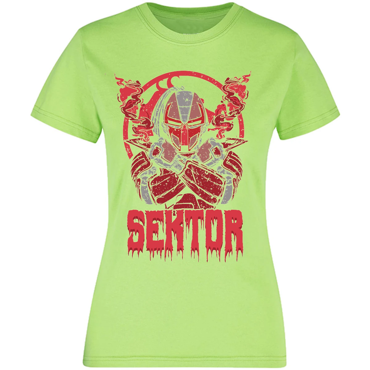 Blusa Mortal Kombat Sektor Mortal Kombat Blusa para Mujer 14