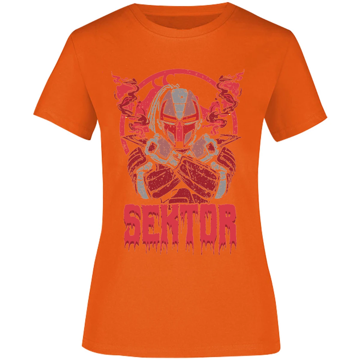 Blusa Mortal Kombat Sektor Mortal Kombat Blusa para Mujer 15