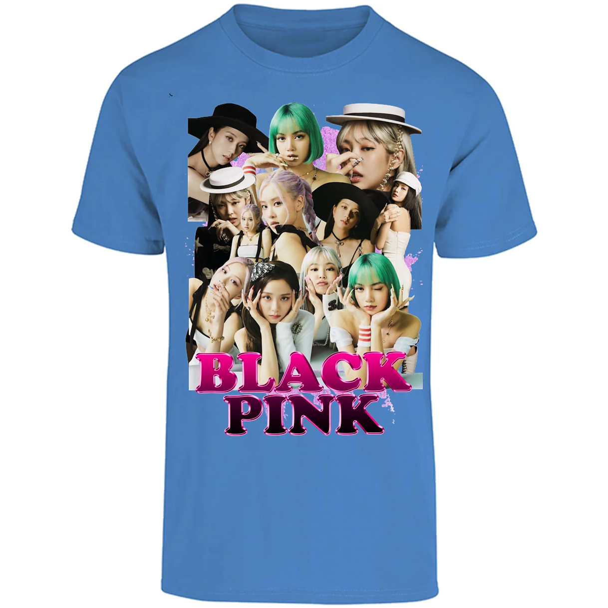 Playera Musica Black Pink Printable para Adulto 21