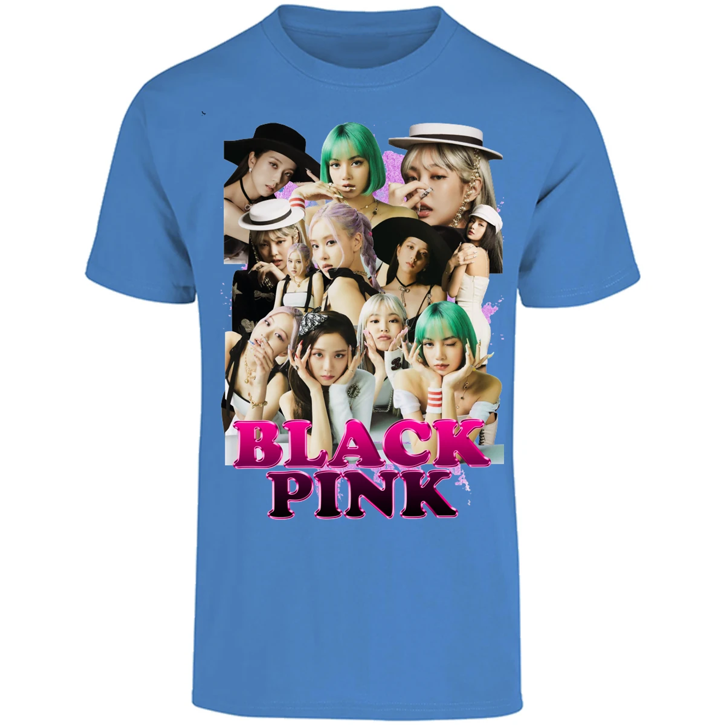Playera Musica Black Pink Printable para Adulto 21