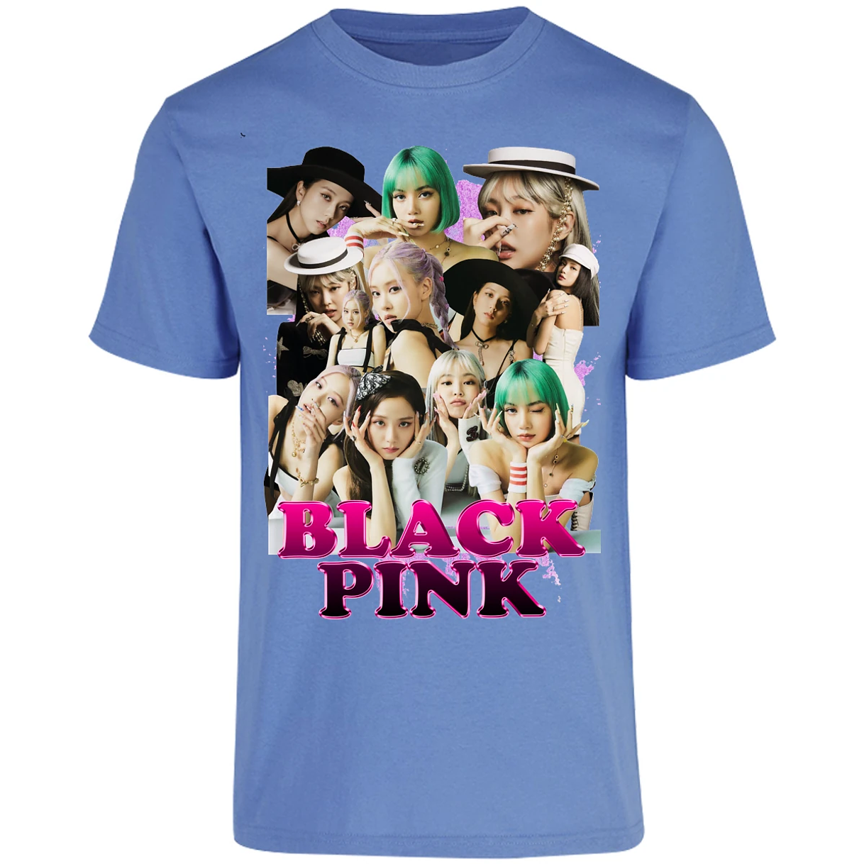 Playera Musica Black Pink Printable para Adulto 25