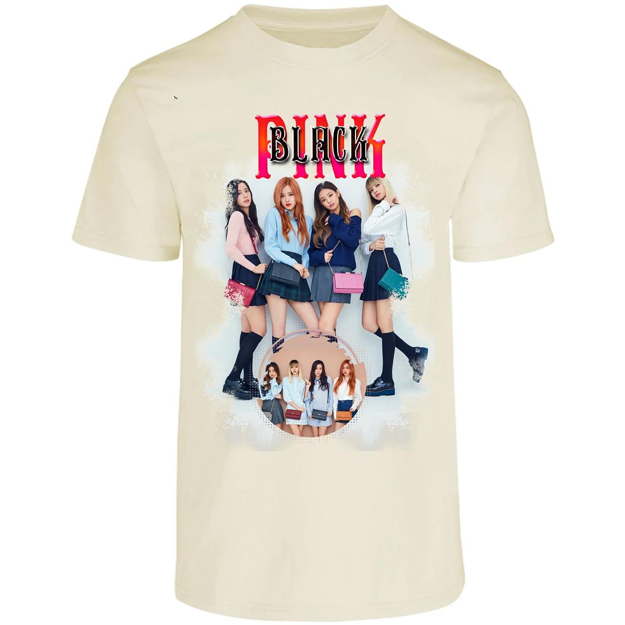 Playera Musica Black Pink Sublimation para Adulto 17