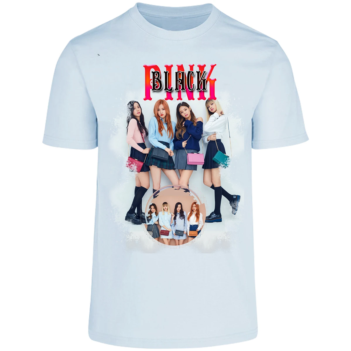 Playera Musica Black Pink Sublimation para Adulto 13