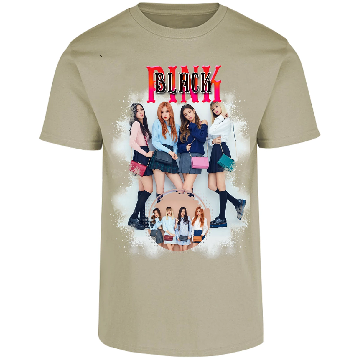 Playera Musica Black Pink Sublimation para Adulto 20