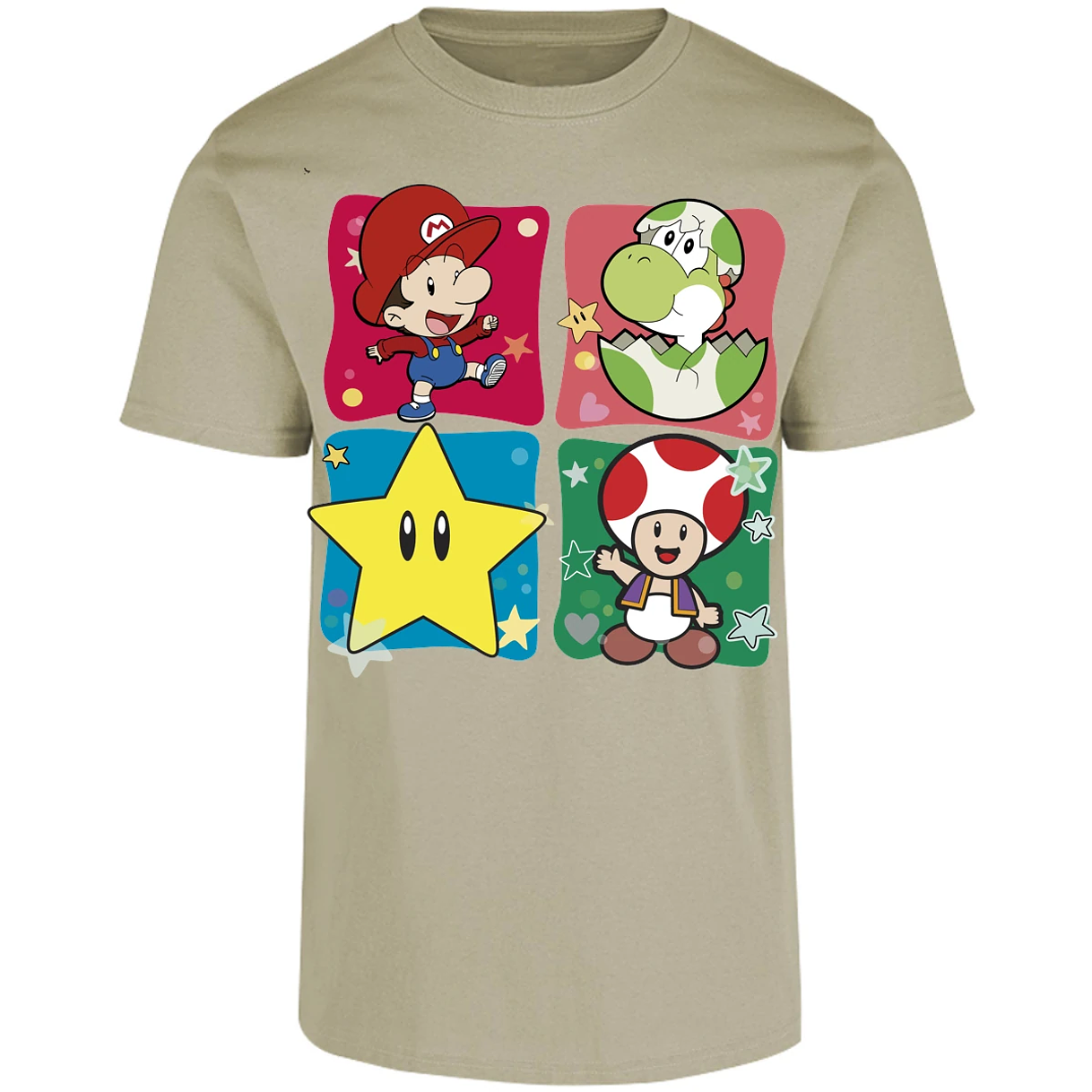 Playera Mario Bros Baby Mario para Adulto 28