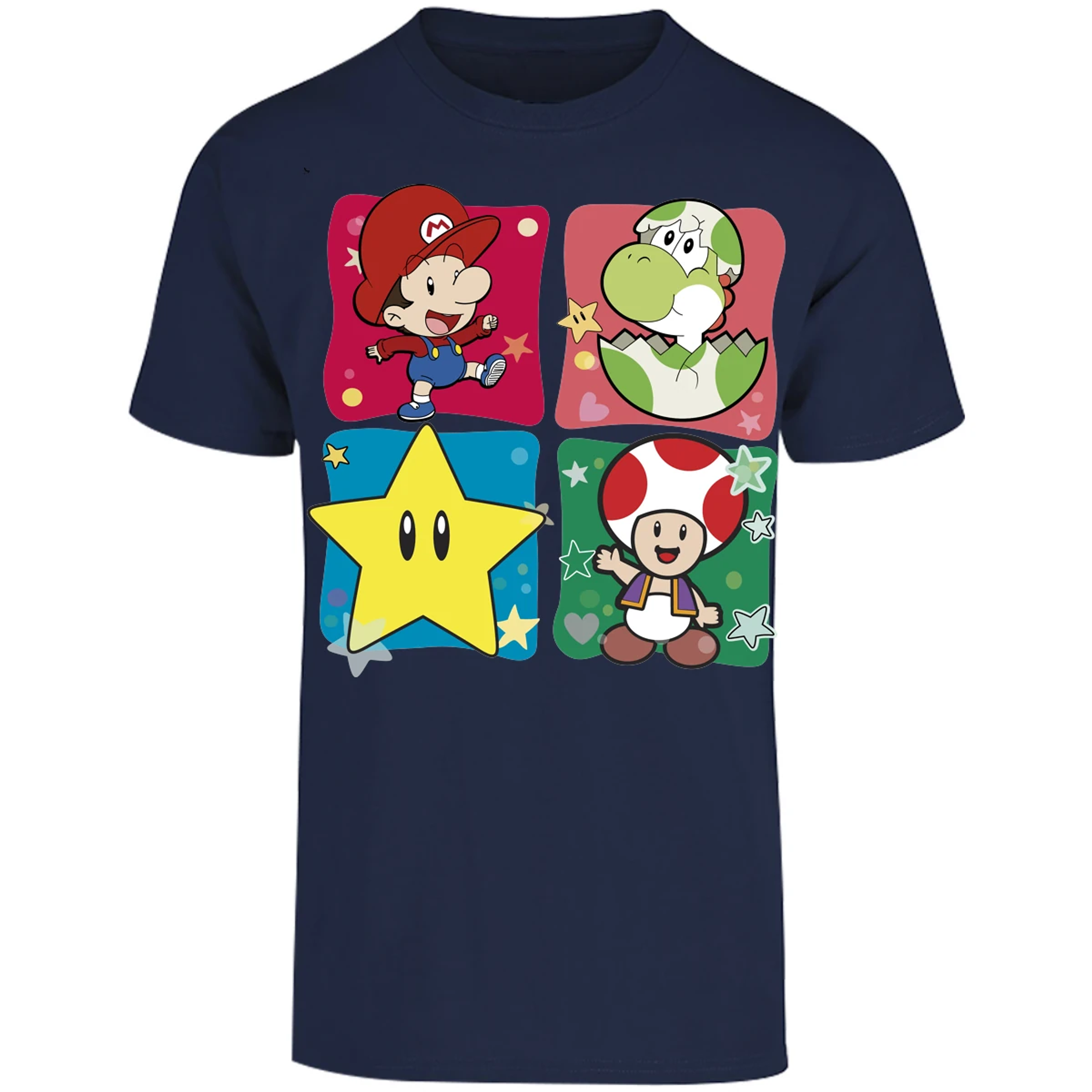 Playera Mario Bros Baby Mario para Adulto 2