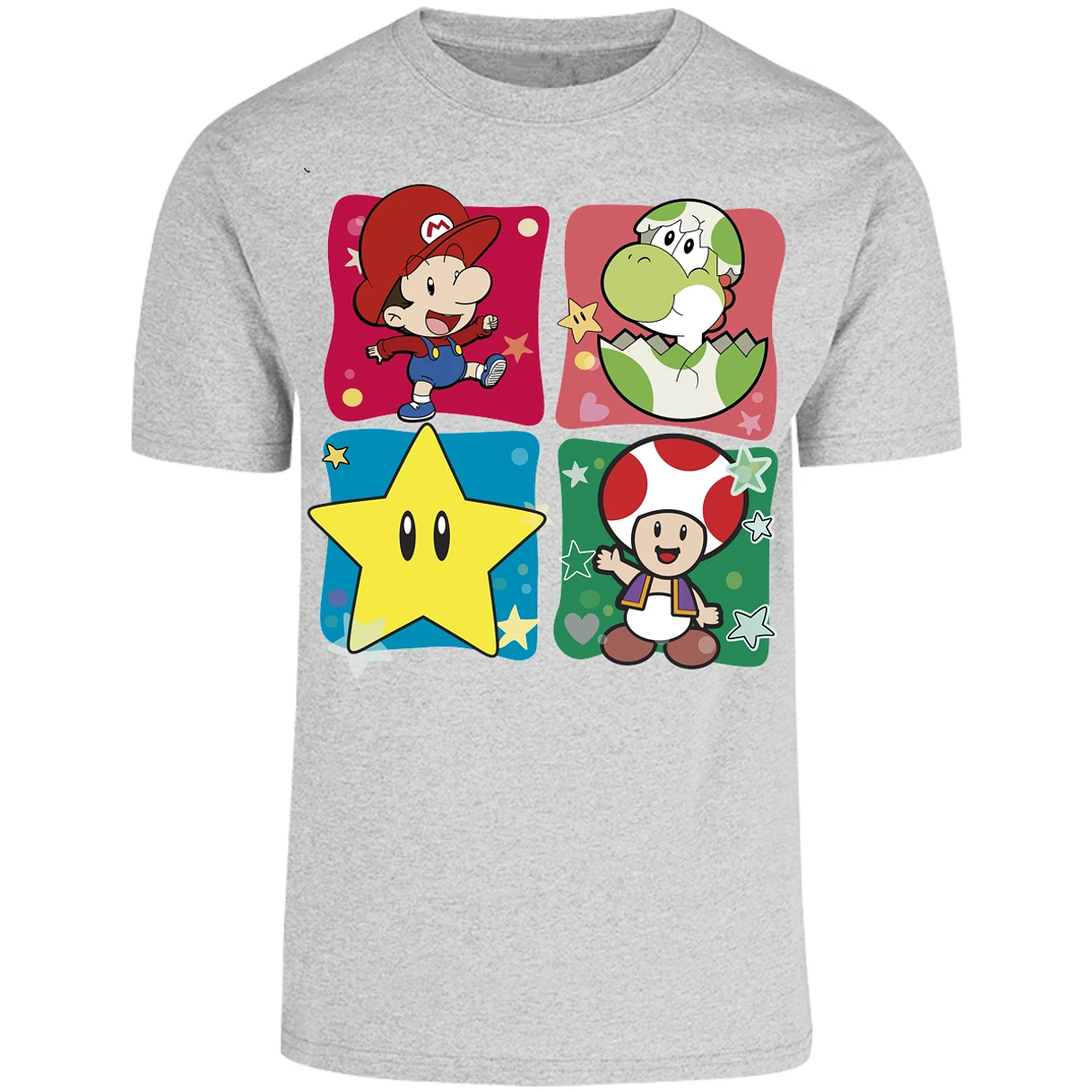 Playera Mario Bros Baby Mario para Adulto 5