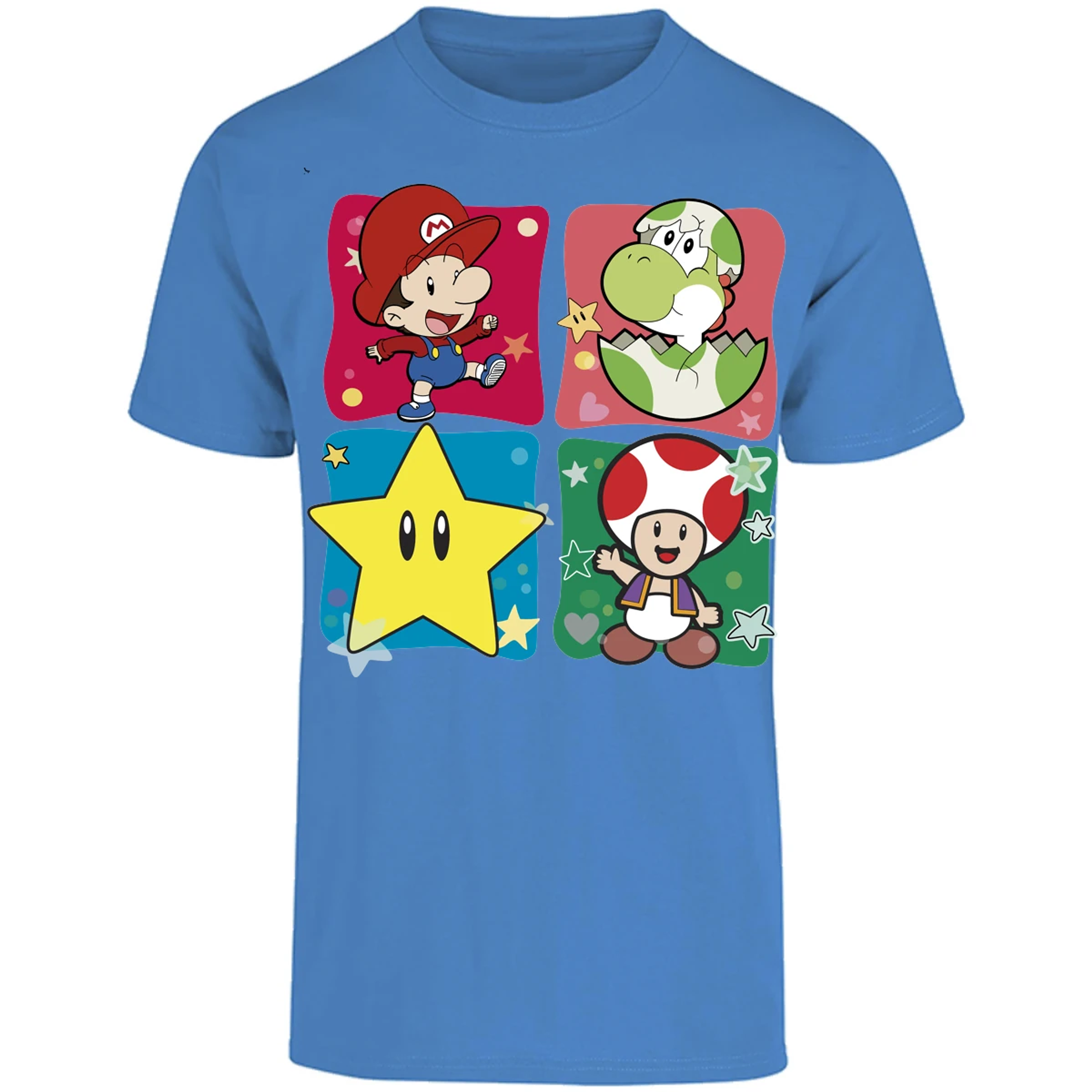 Playera Mario Bros Baby Mario para Adulto 8