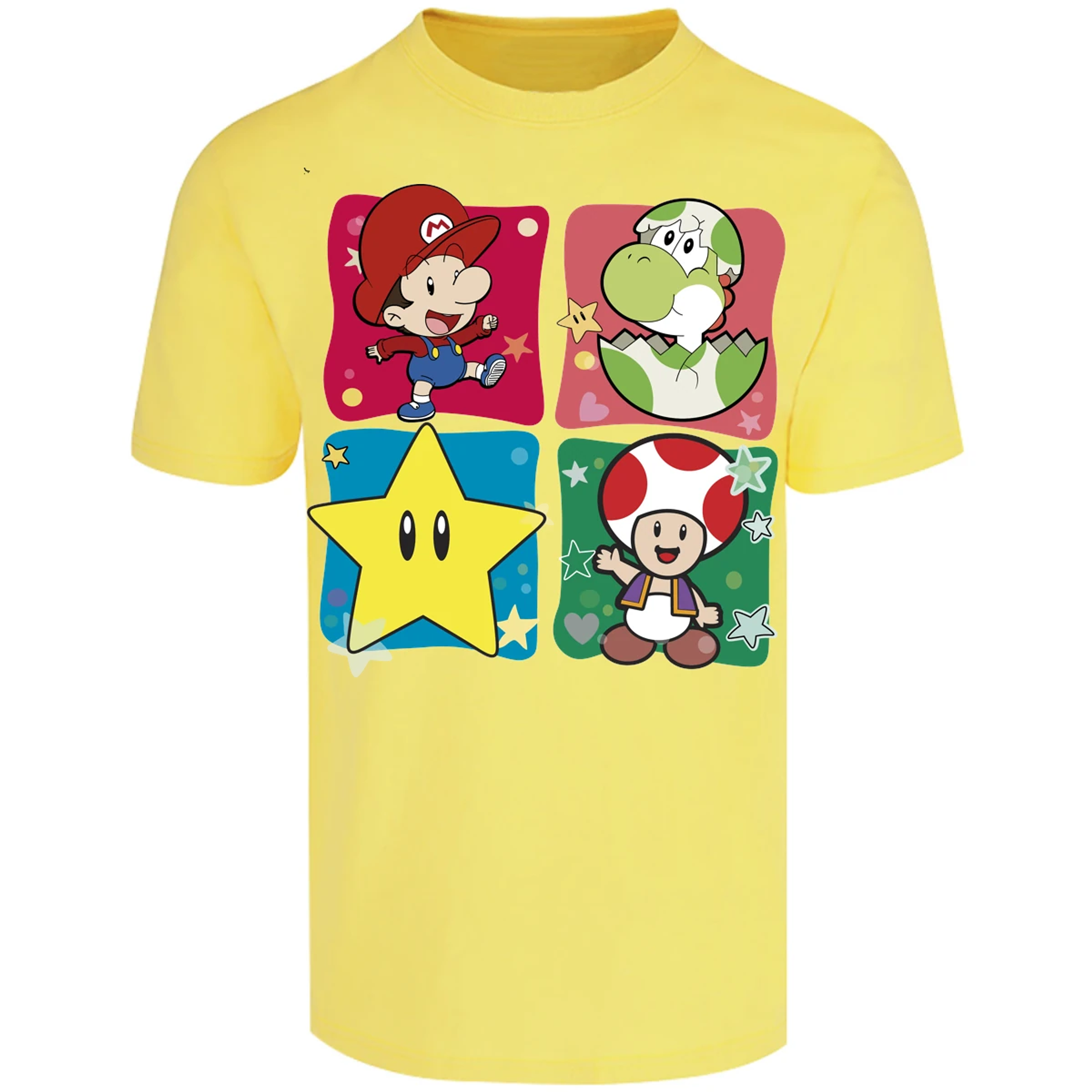 Playera Mario Bros Baby Mario para Adulto 25