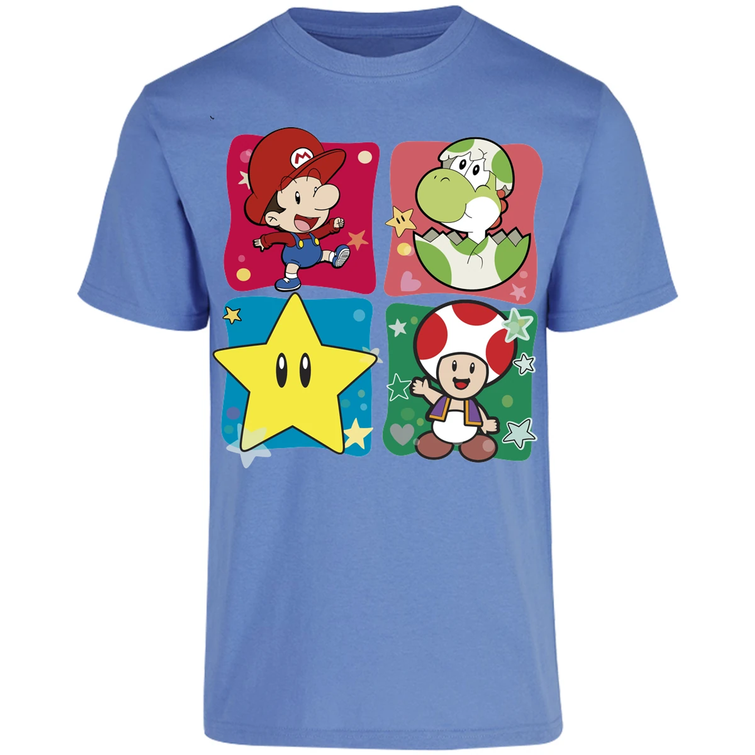 Playera Mario Bros Baby Mario para Adulto 18