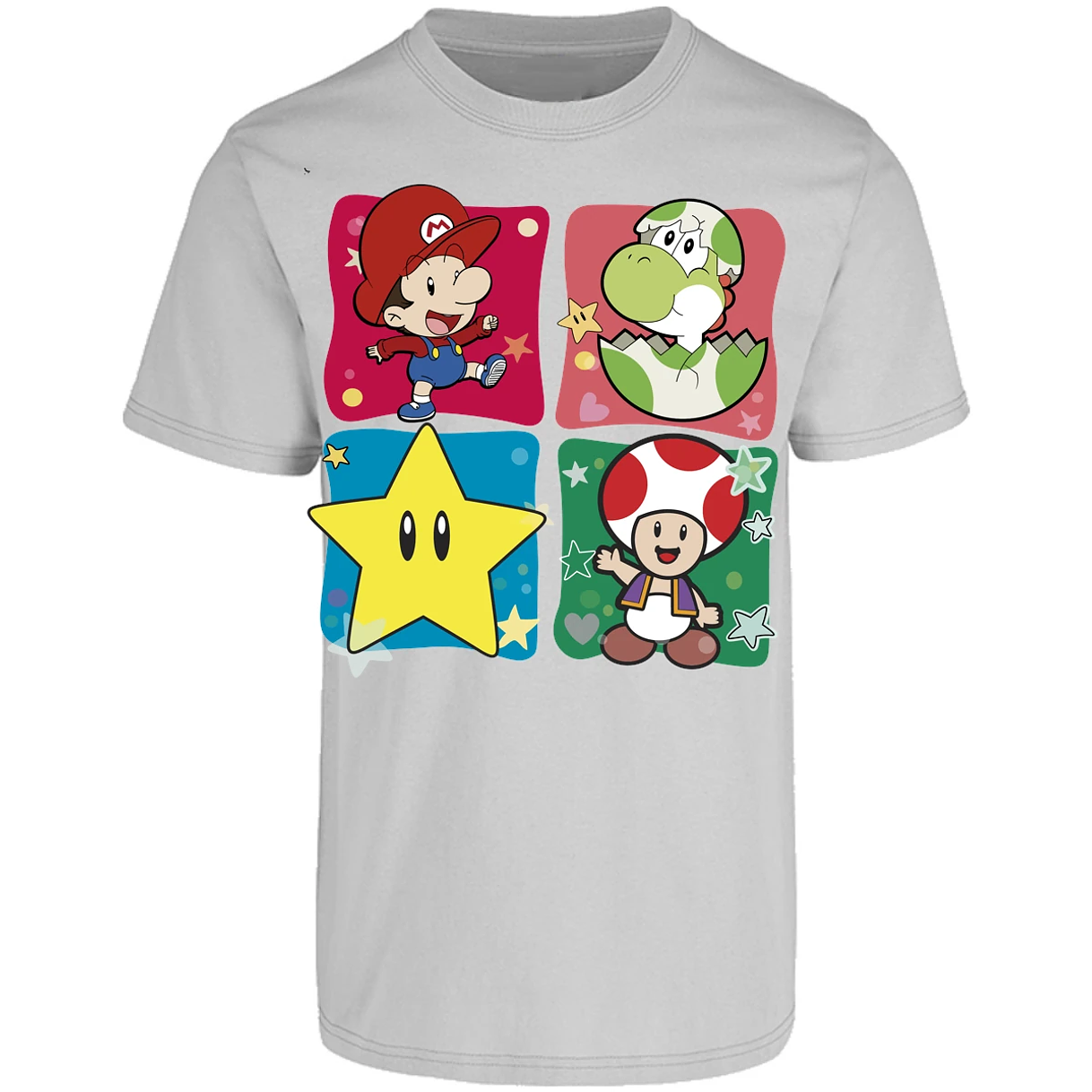 Playera Mario Bros Baby Mario para Adulto 19